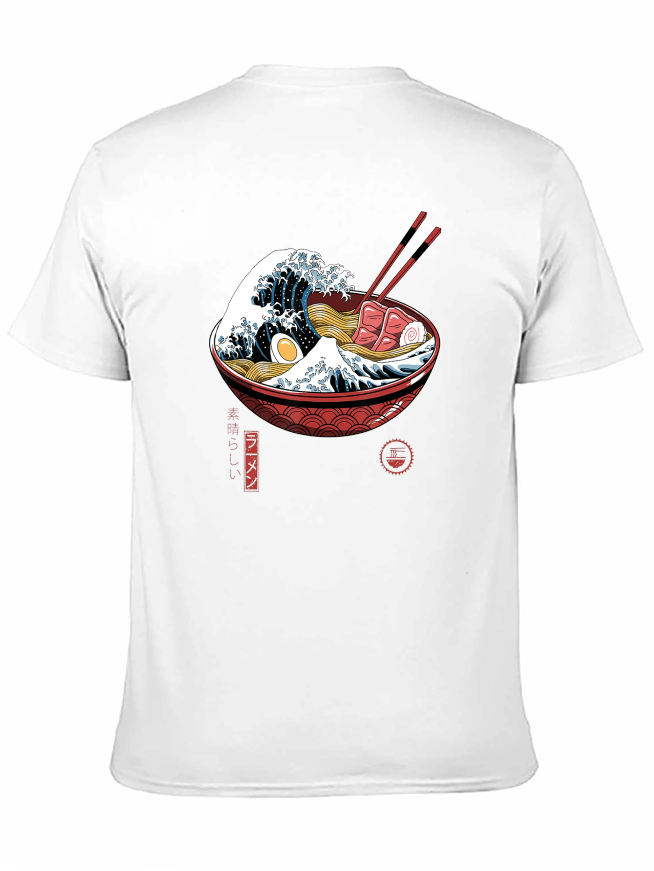 Ramen Wave Graphic Tee - Unique Japanese Inspired T-Shirt
