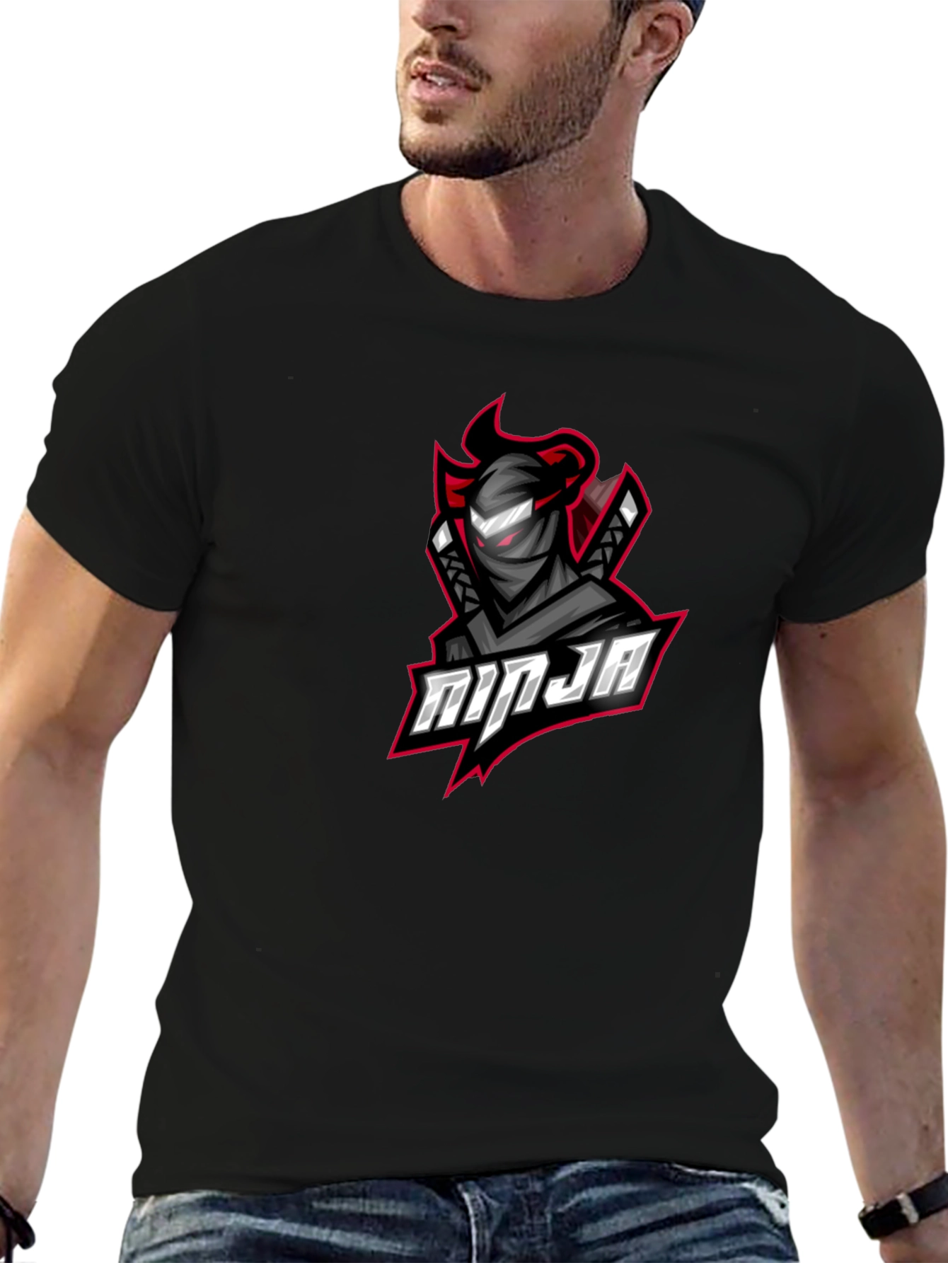 Ninja Graphic Tee - Stealth Style Cotton T-Shirt