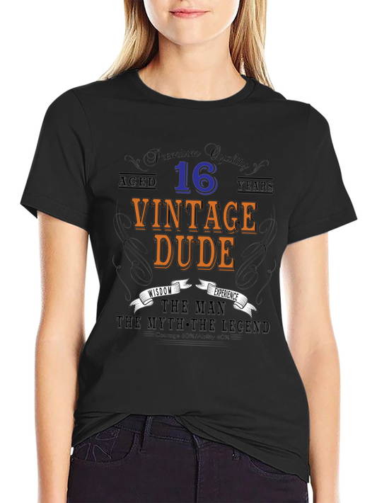 Vintage Dude 16th Birthday T-Shirt