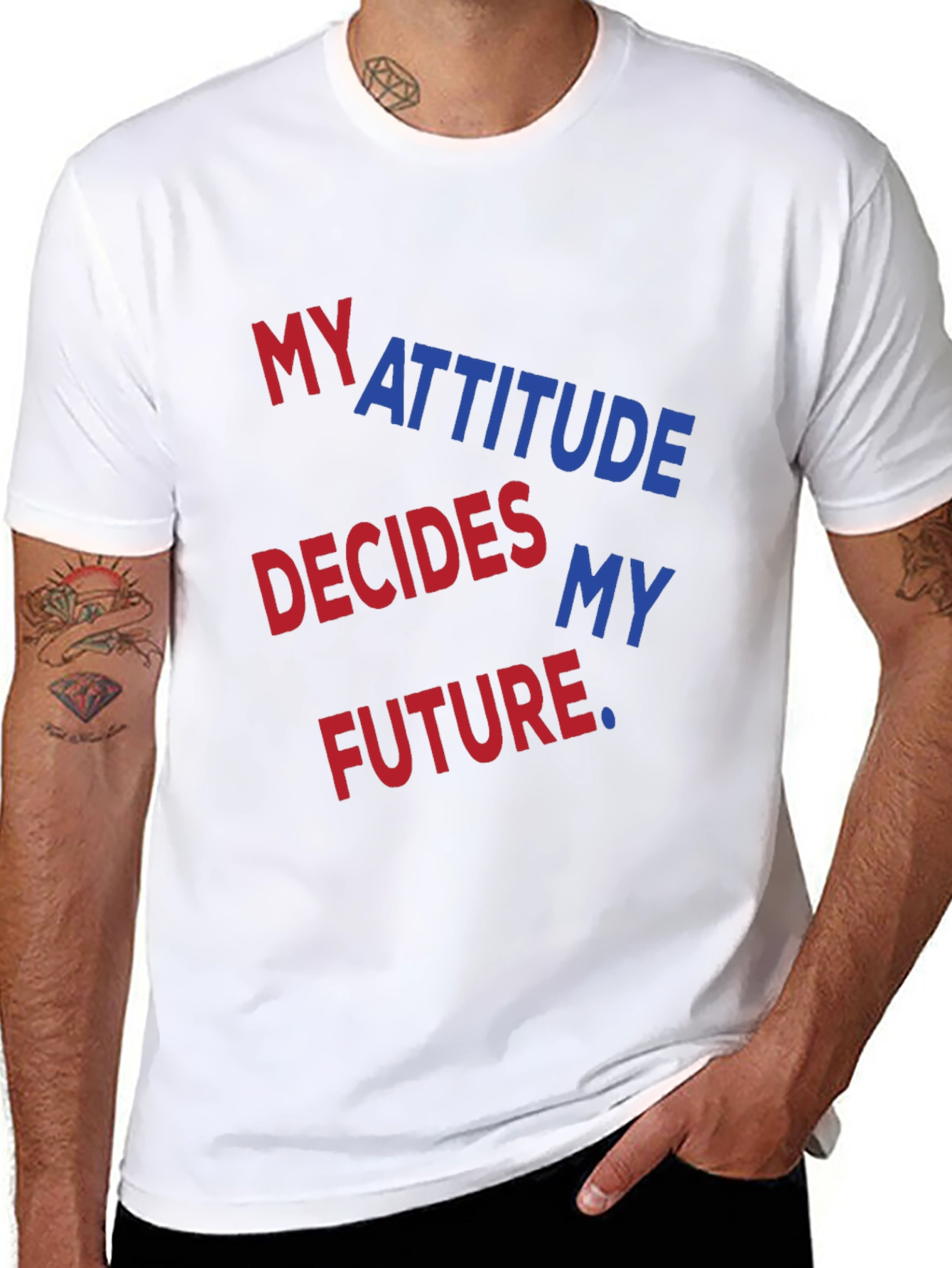Attitude Decides My Future Graphic Tee