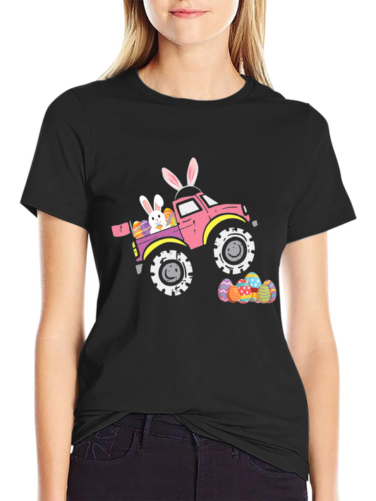 Easter Bunny Truck T-Shirt