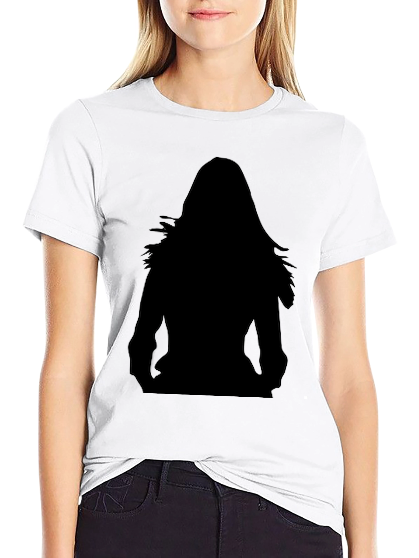 Silhouette Graphic Tee - Classic Black Unisex Shirt