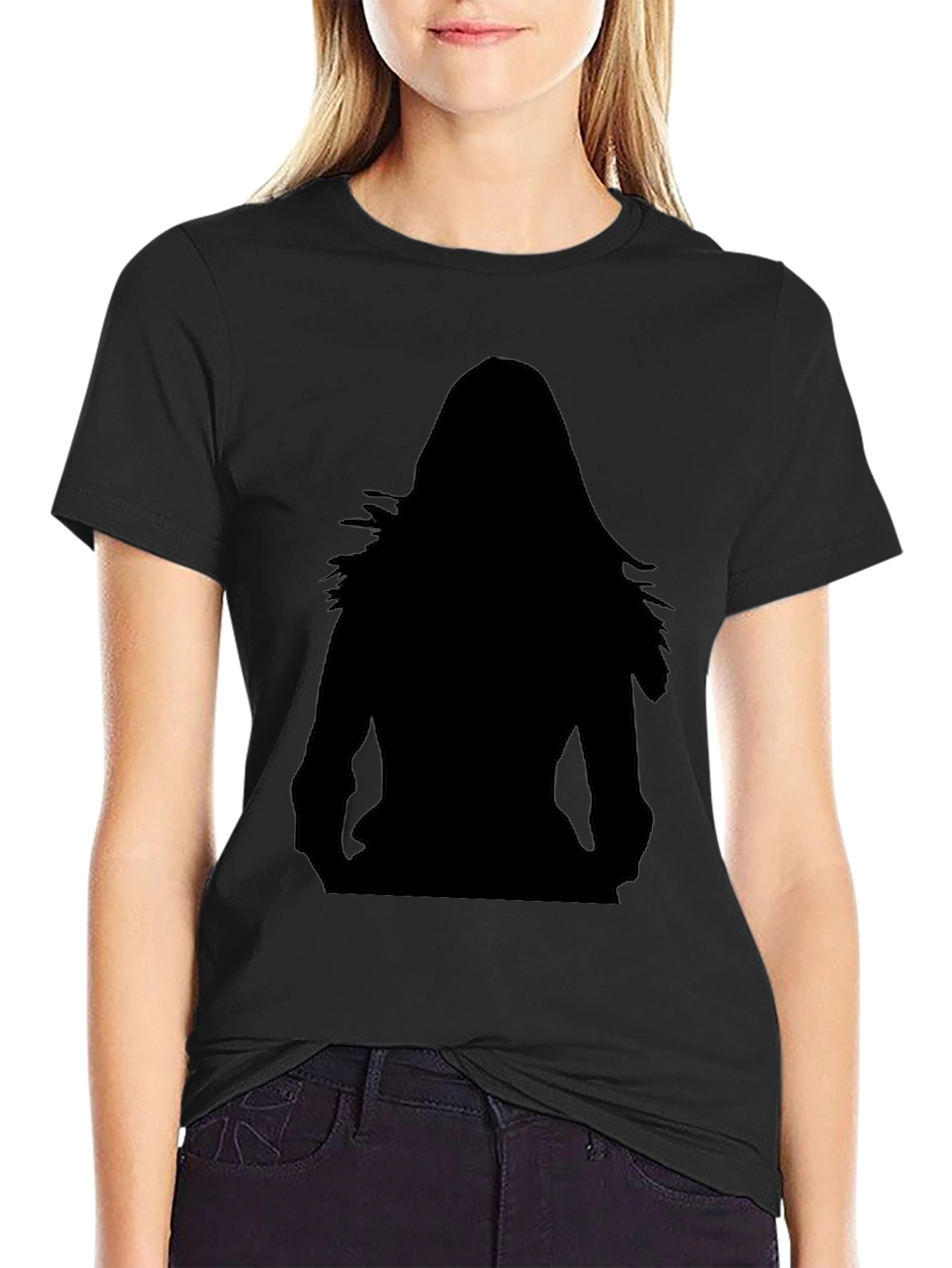 Silhouette Graphic Tee - Classic Black Unisex Shirt
