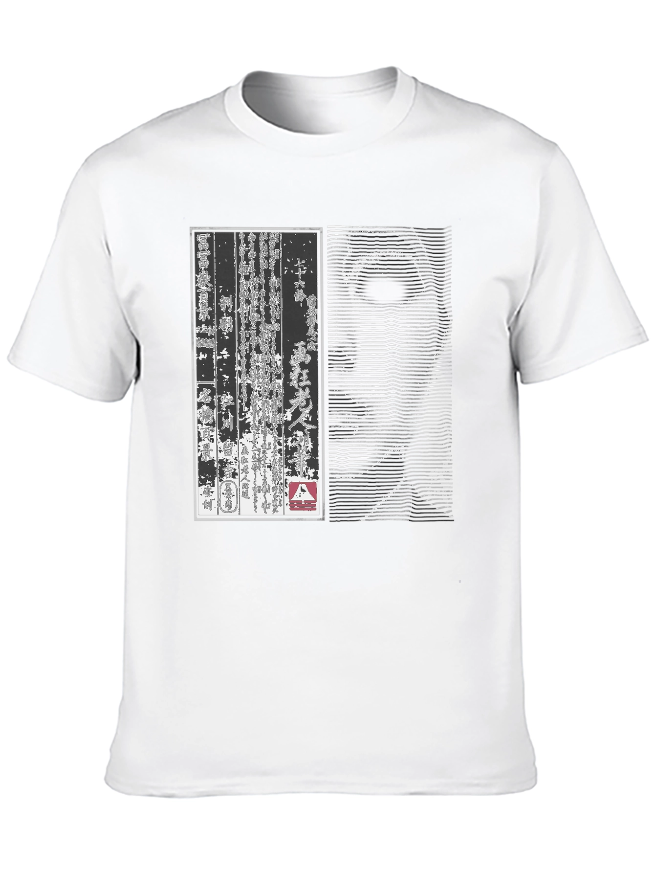 Japanese Art Graphic Print T-Shirt