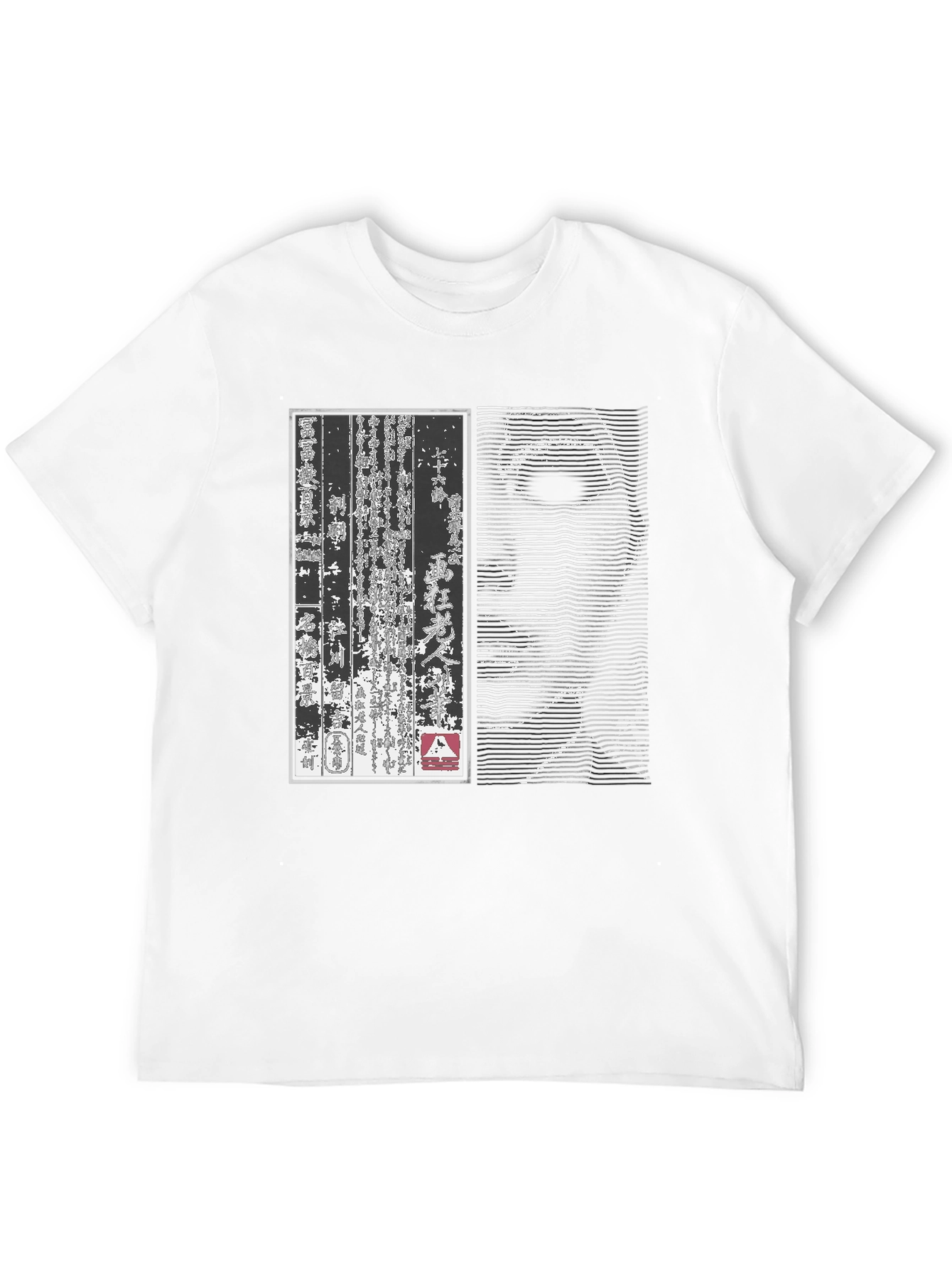 Japanese Art Graphic Print T-Shirt