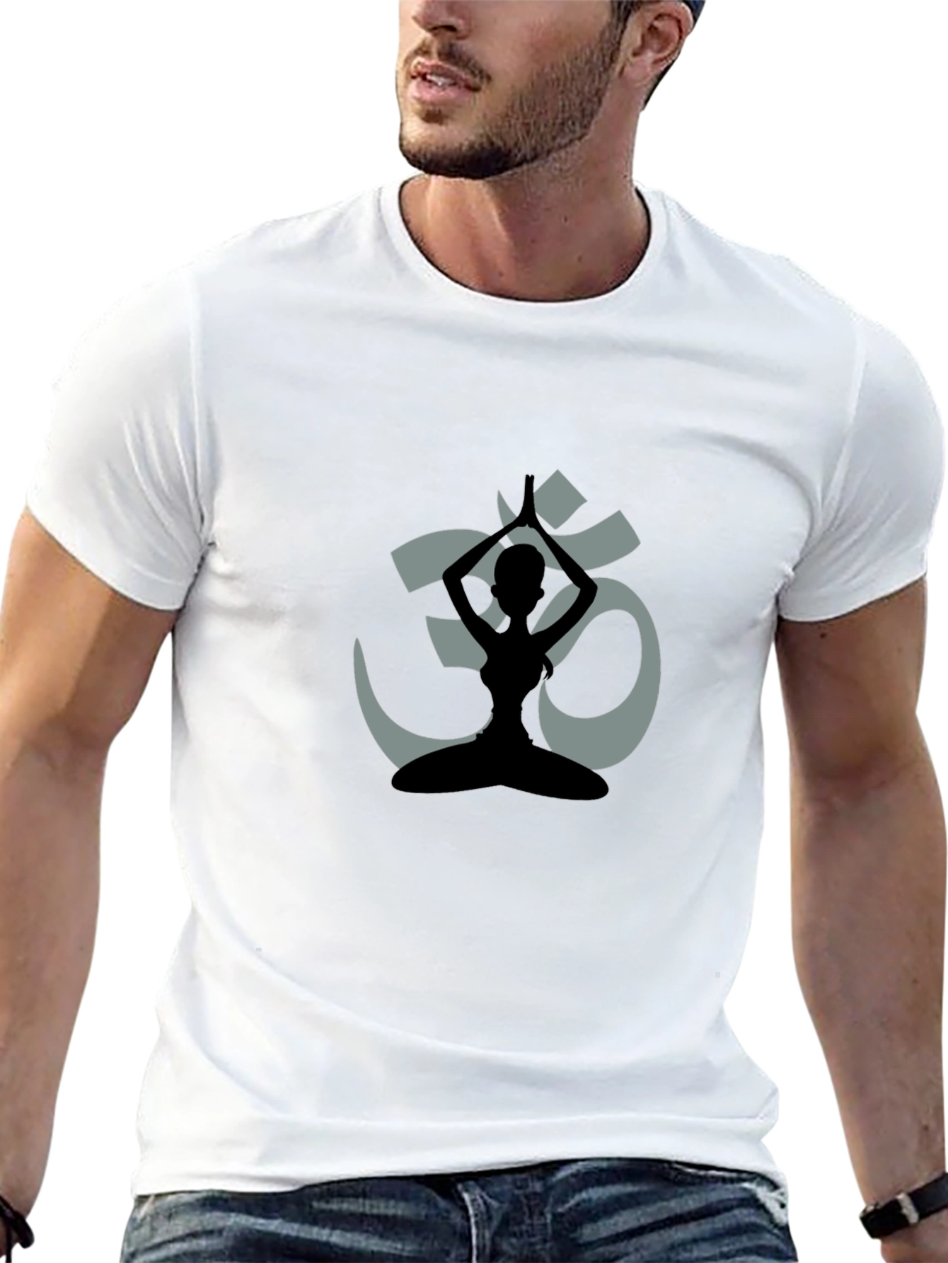 Yoga Om Symbol Graphic Tee