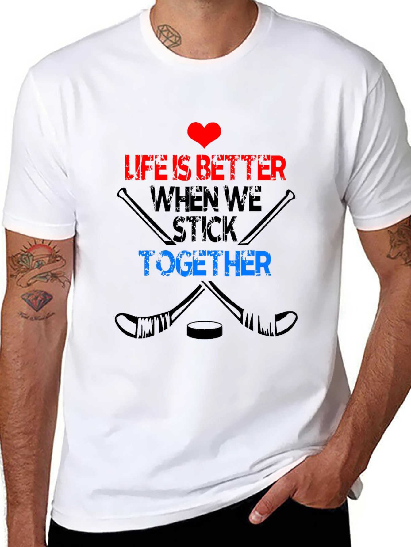 Life Is Better Hockey T-Shirt