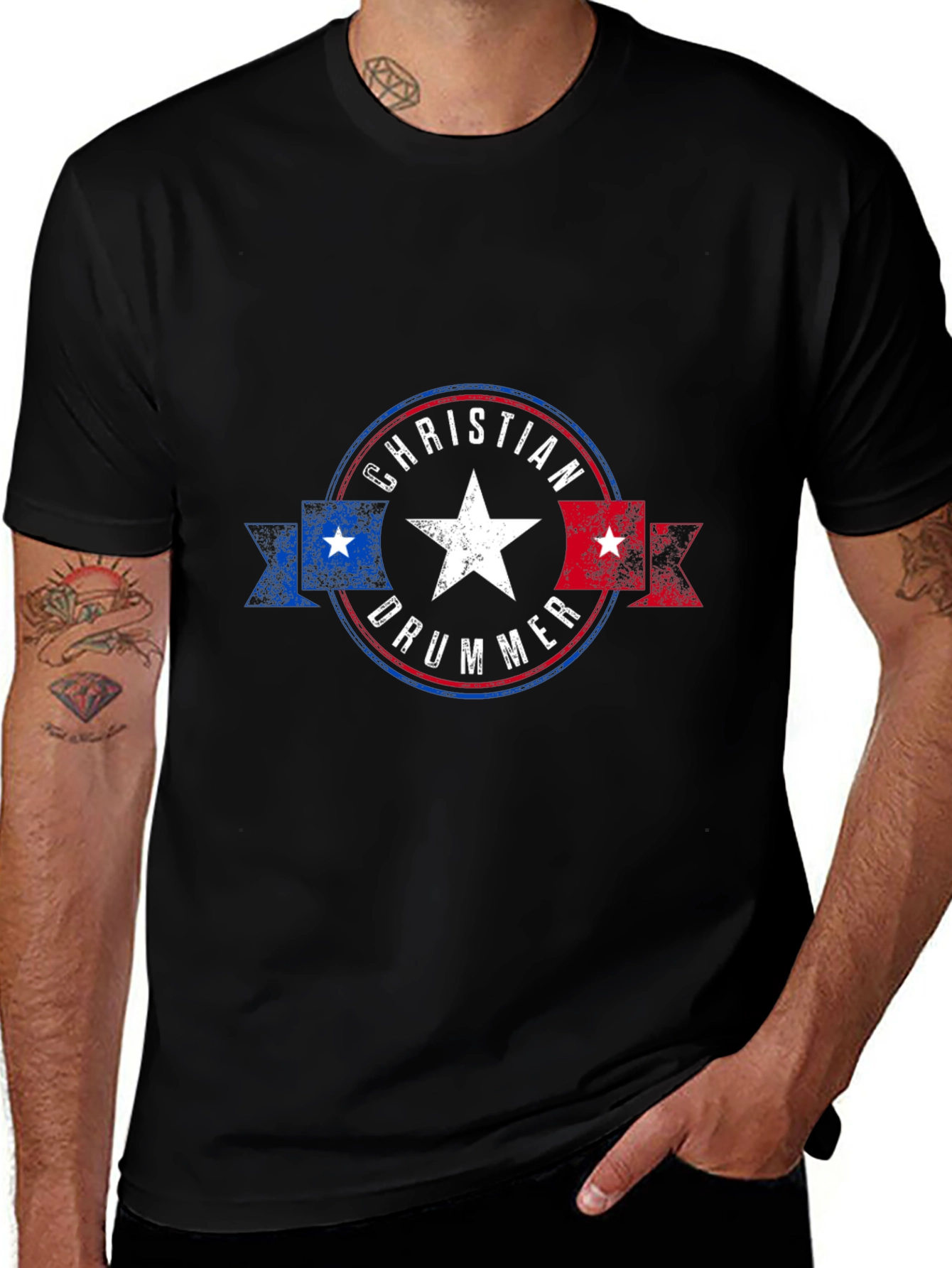 Christian Drummer T-Shirt