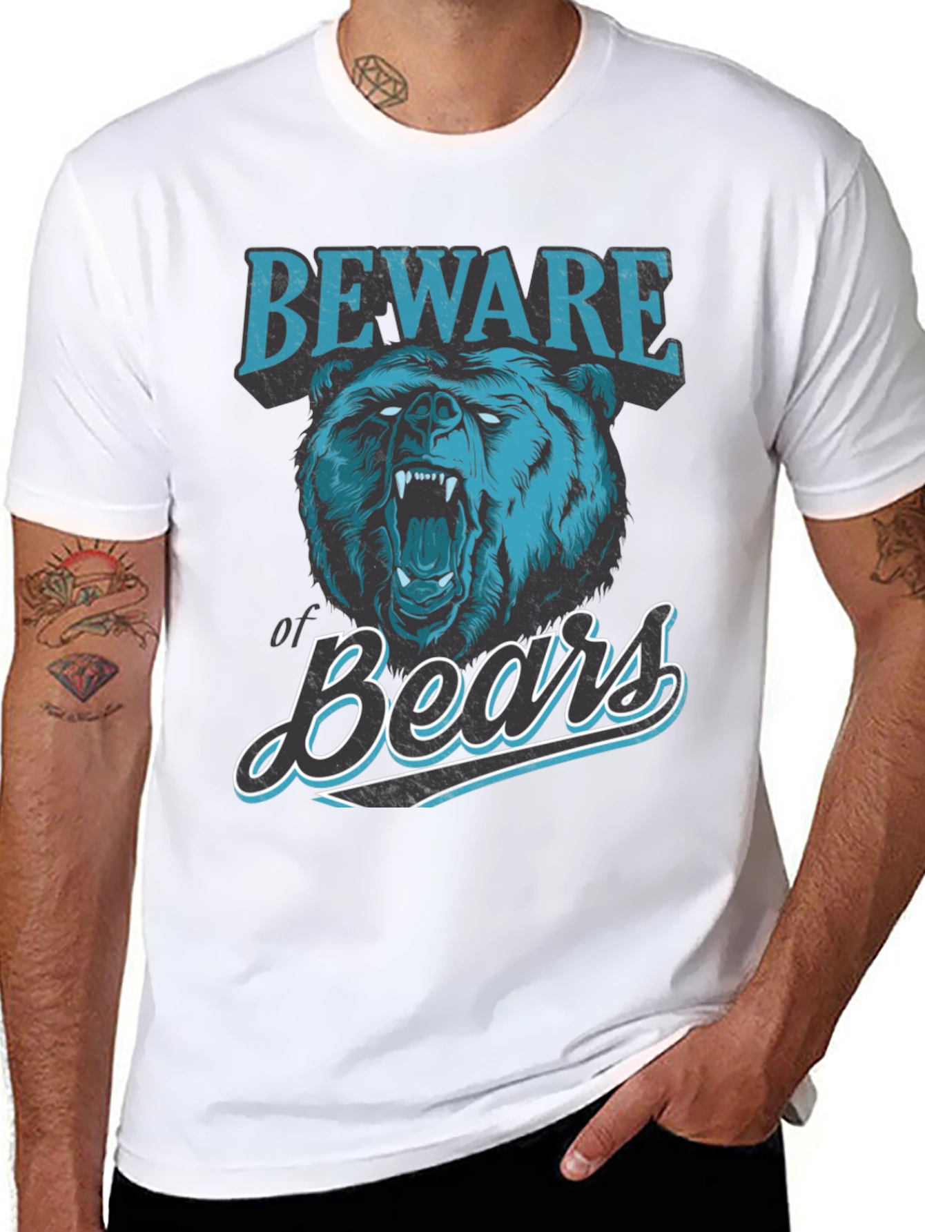 Beware of Bears Graphic T-Shirt