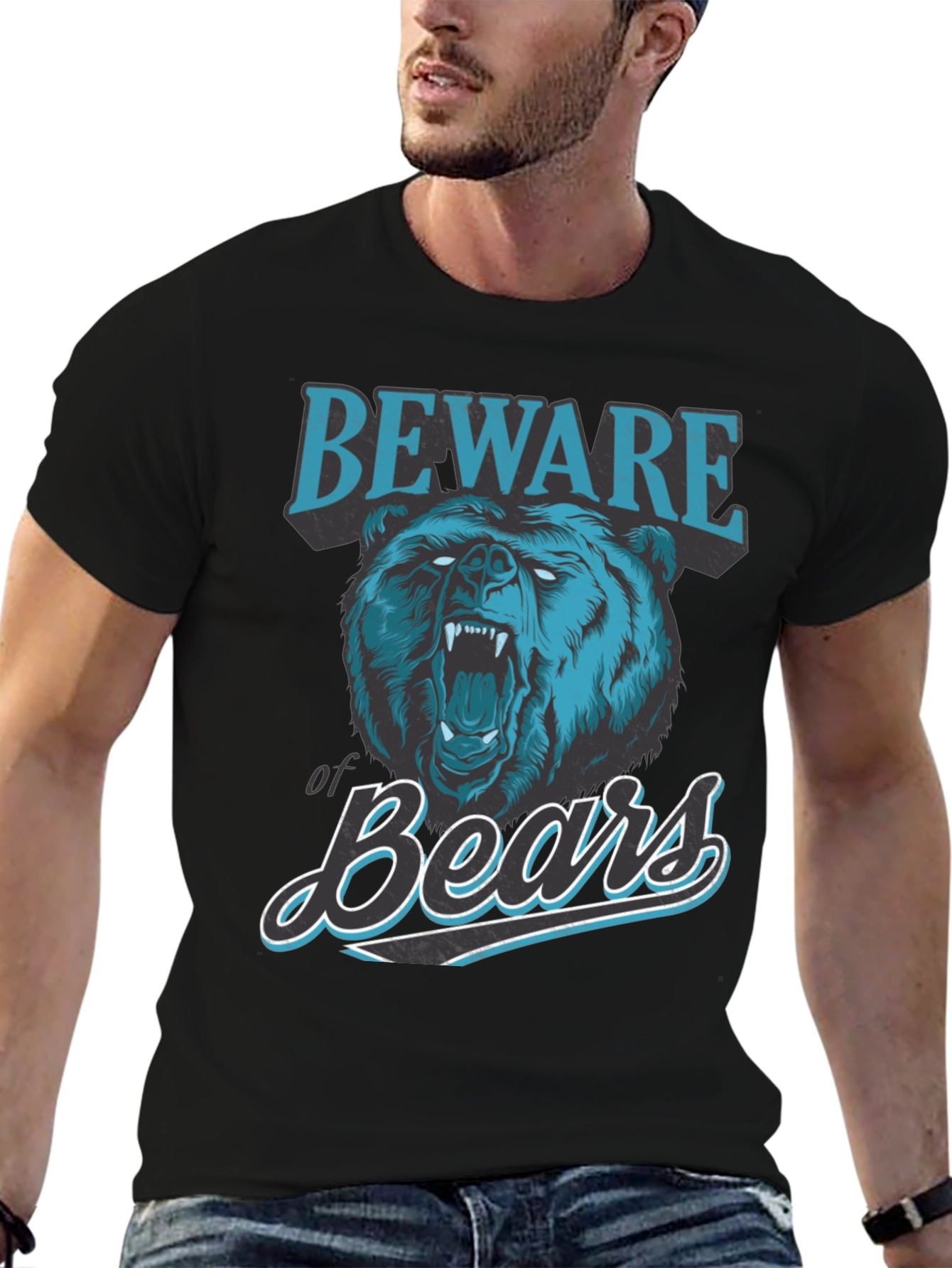 Beware of Bears Graphic T-Shirt