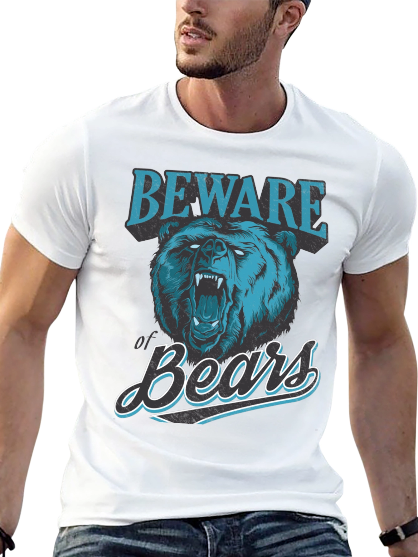 Beware of Bears Graphic T-Shirt
