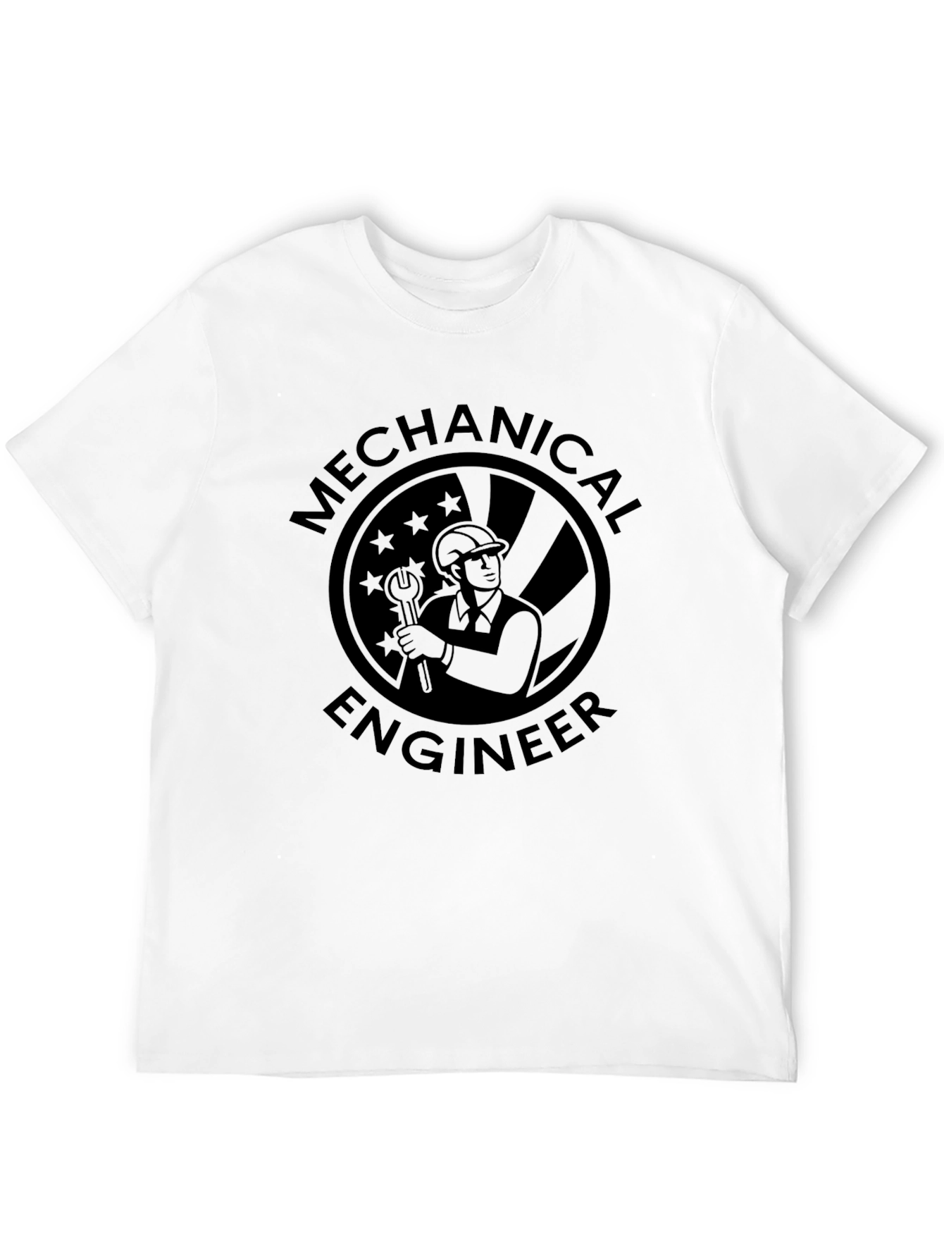 Mechanical Engineer Graphic T-Shirt - Black
