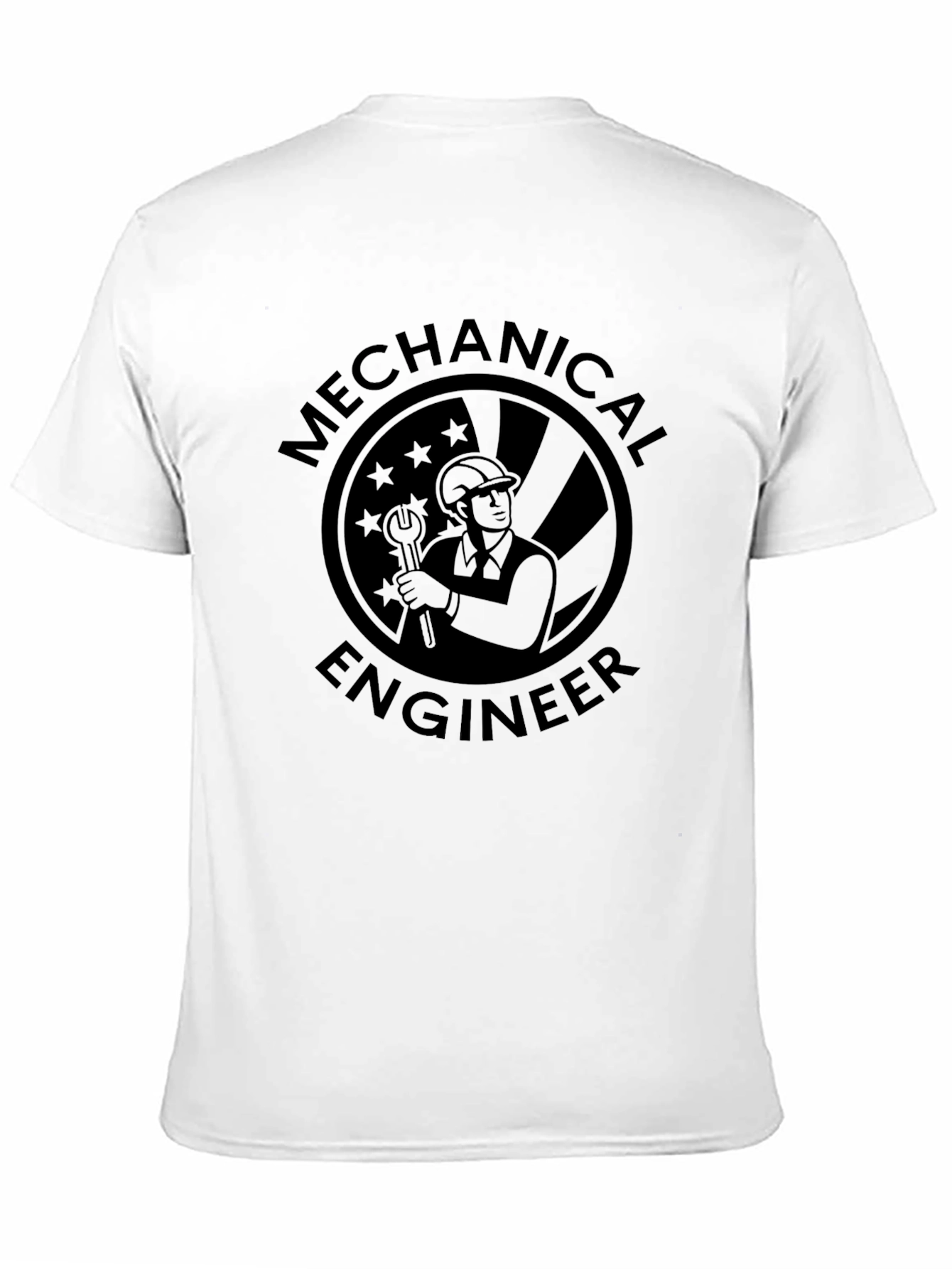 Mechanical Engineer Graphic T-Shirt - Black
