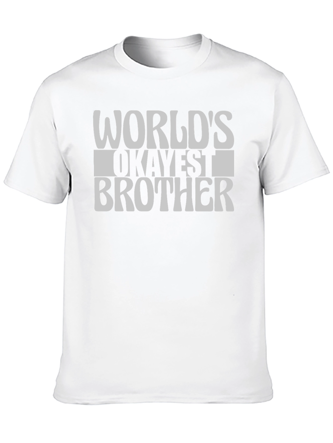 Worlds Okayest Brother Graphic T-Shirt