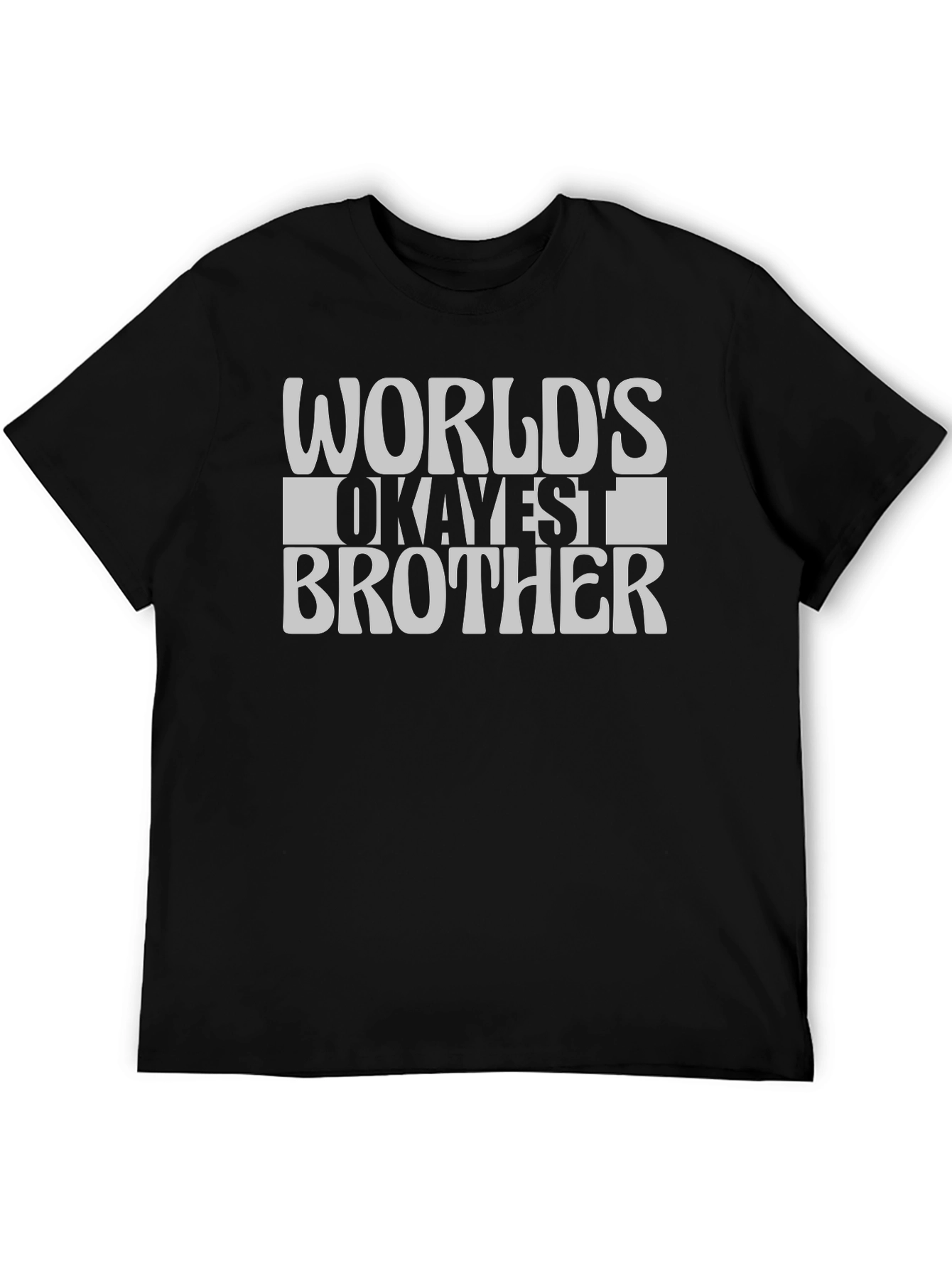 Worlds Okayest Brother Graphic T-Shirt