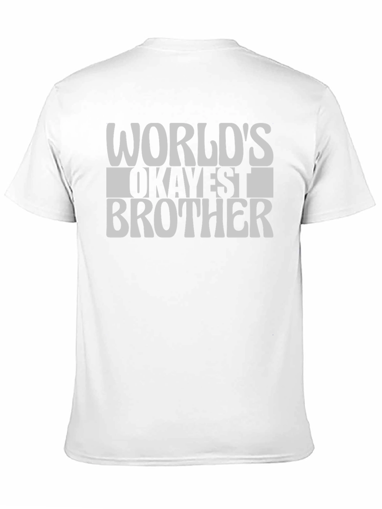 Worlds Okayest Brother Graphic T-Shirt