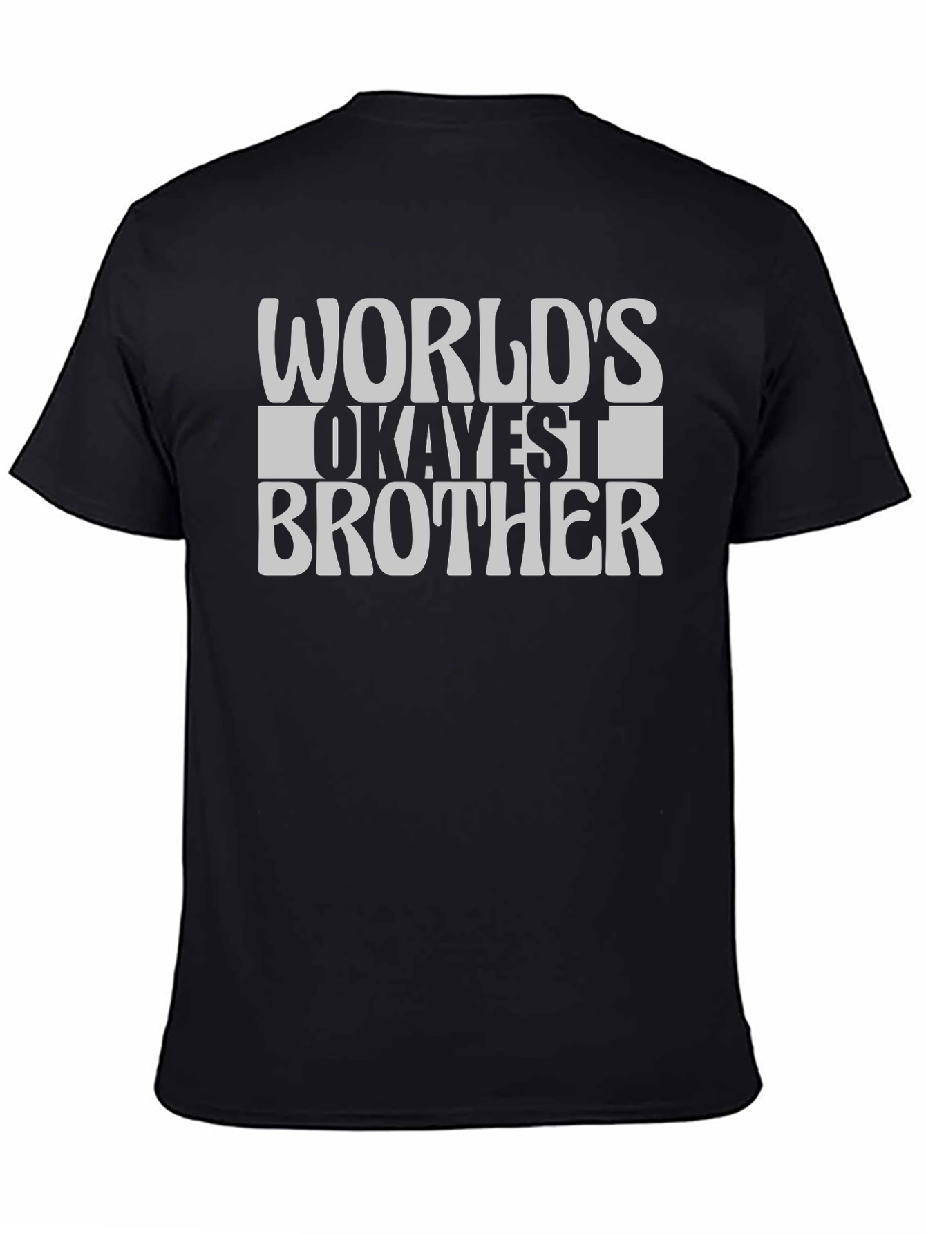 Worlds Okayest Brother Graphic T-Shirt