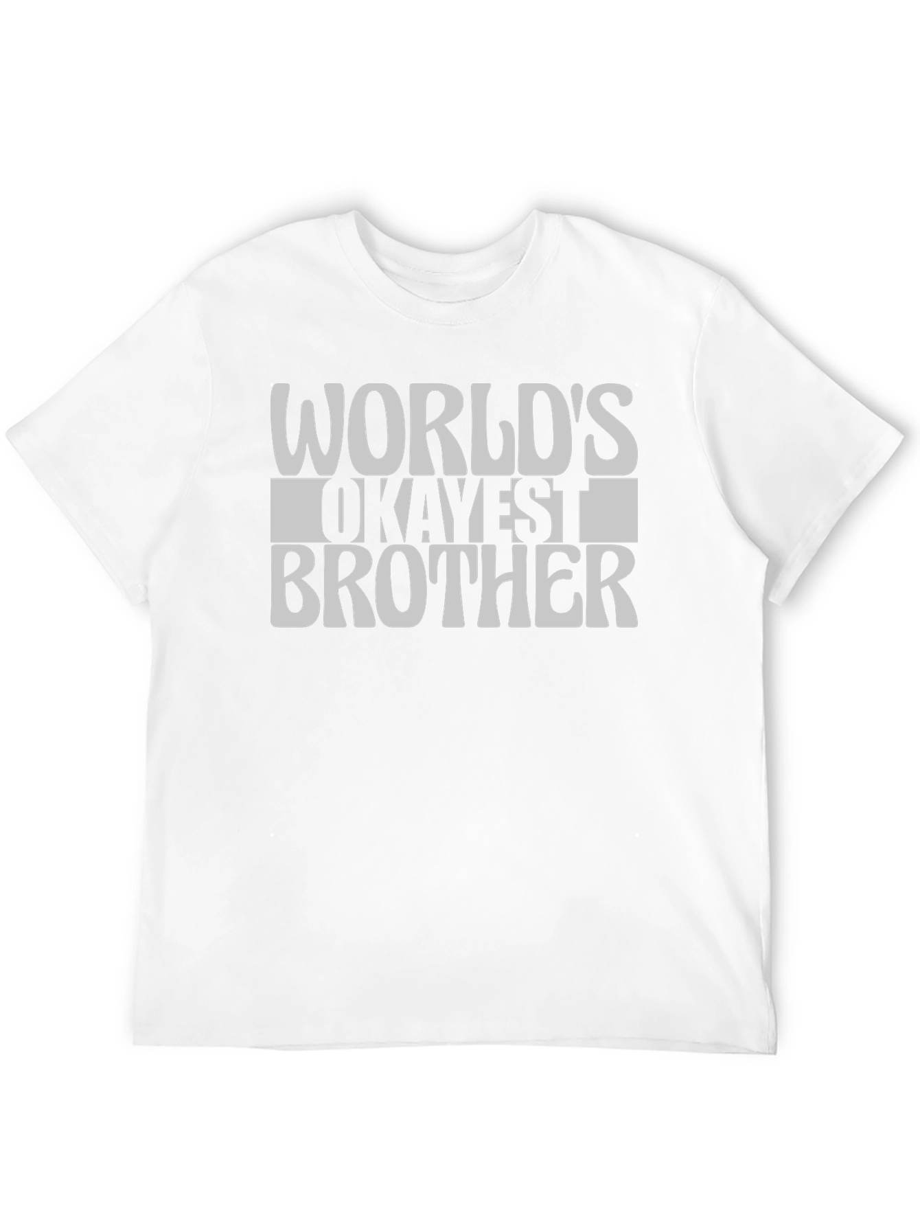 Worlds Okayest Brother Graphic T-Shirt