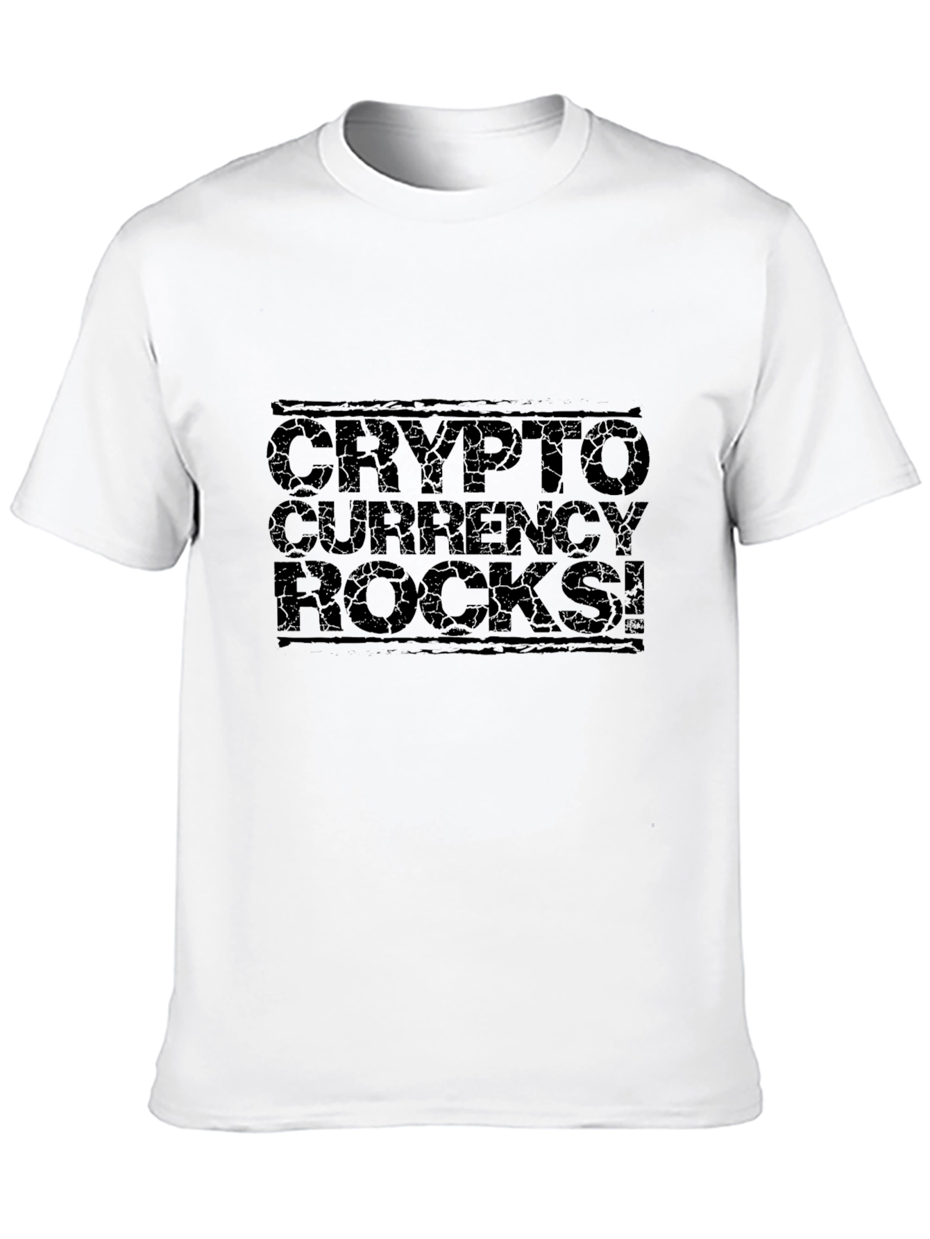 Crypto Currency Rocks T-Shirt - Black