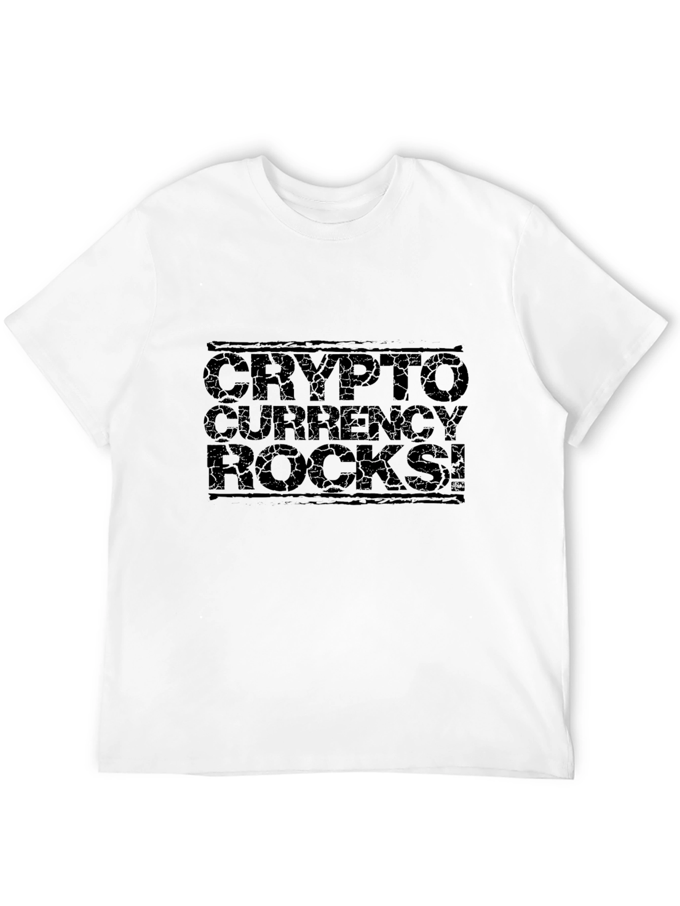 Crypto Currency Rocks T-Shirt - Black