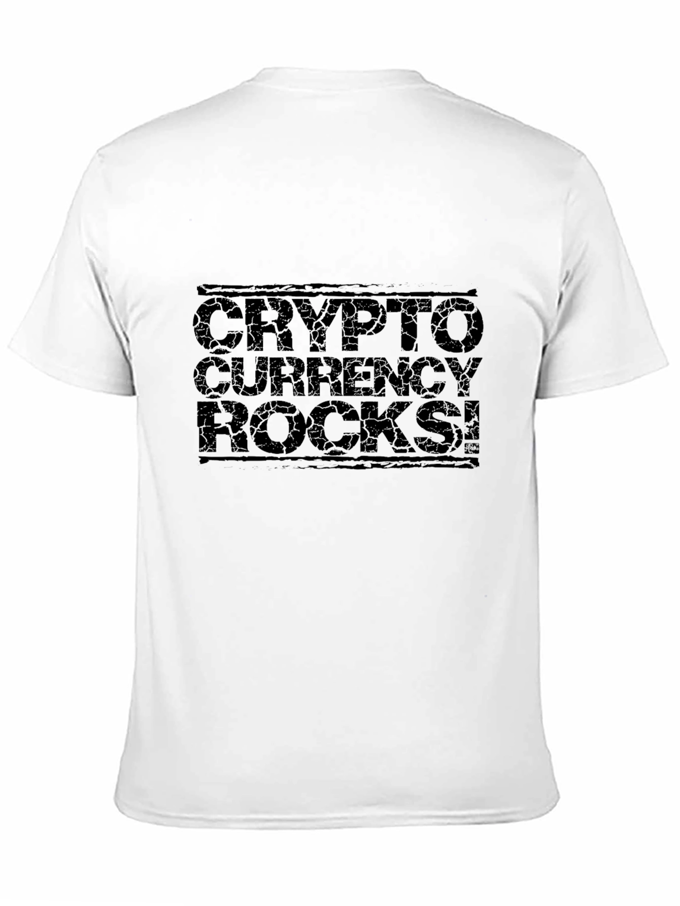 Crypto Currency Rocks T-Shirt - Black