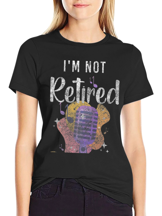 Im Not Retired Guitar T-Shirt