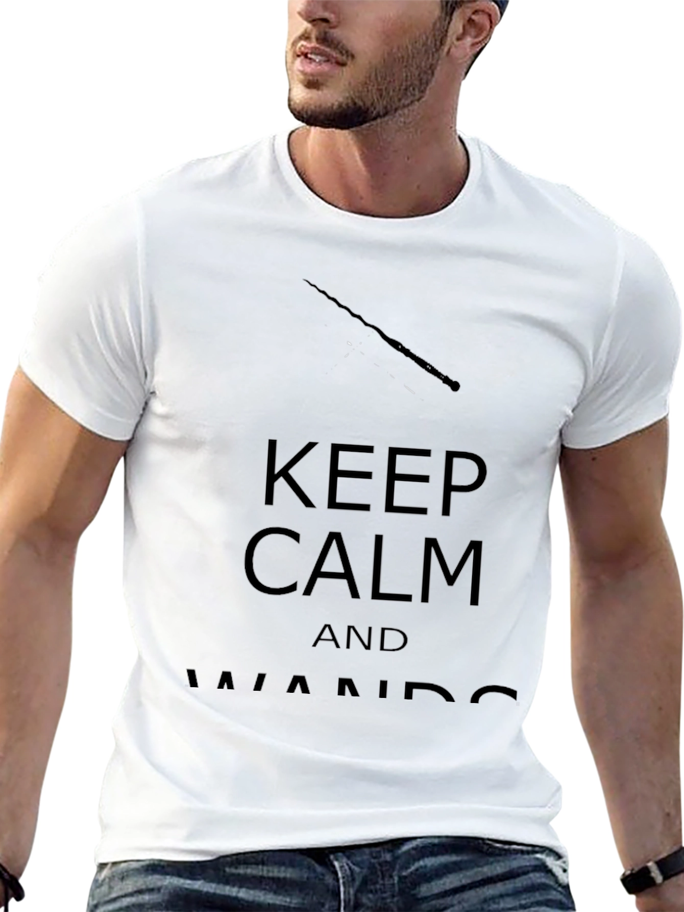 Keep Calm and Wands Up T-Shirt