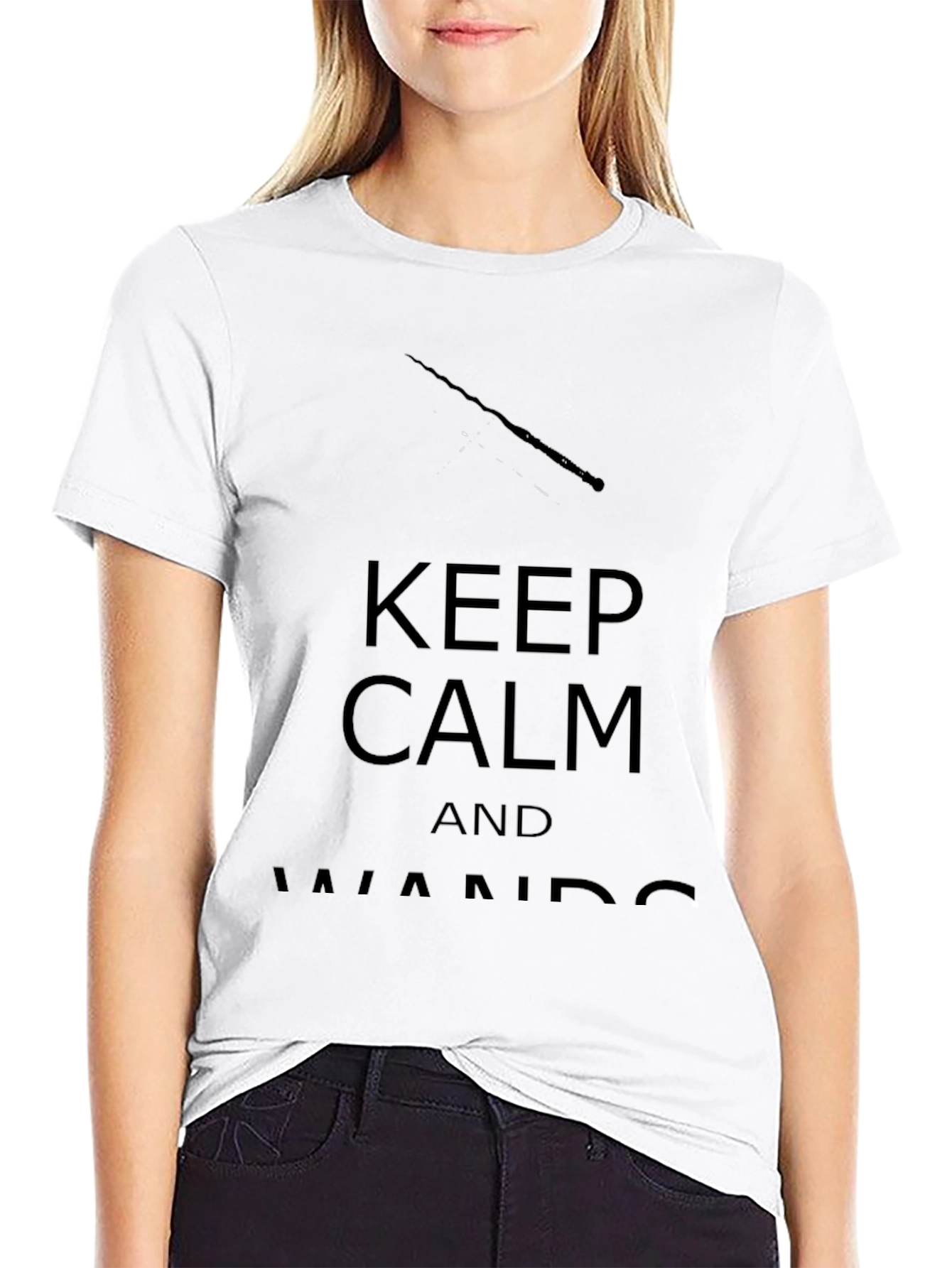 Keep Calm and Wands Up T-Shirt