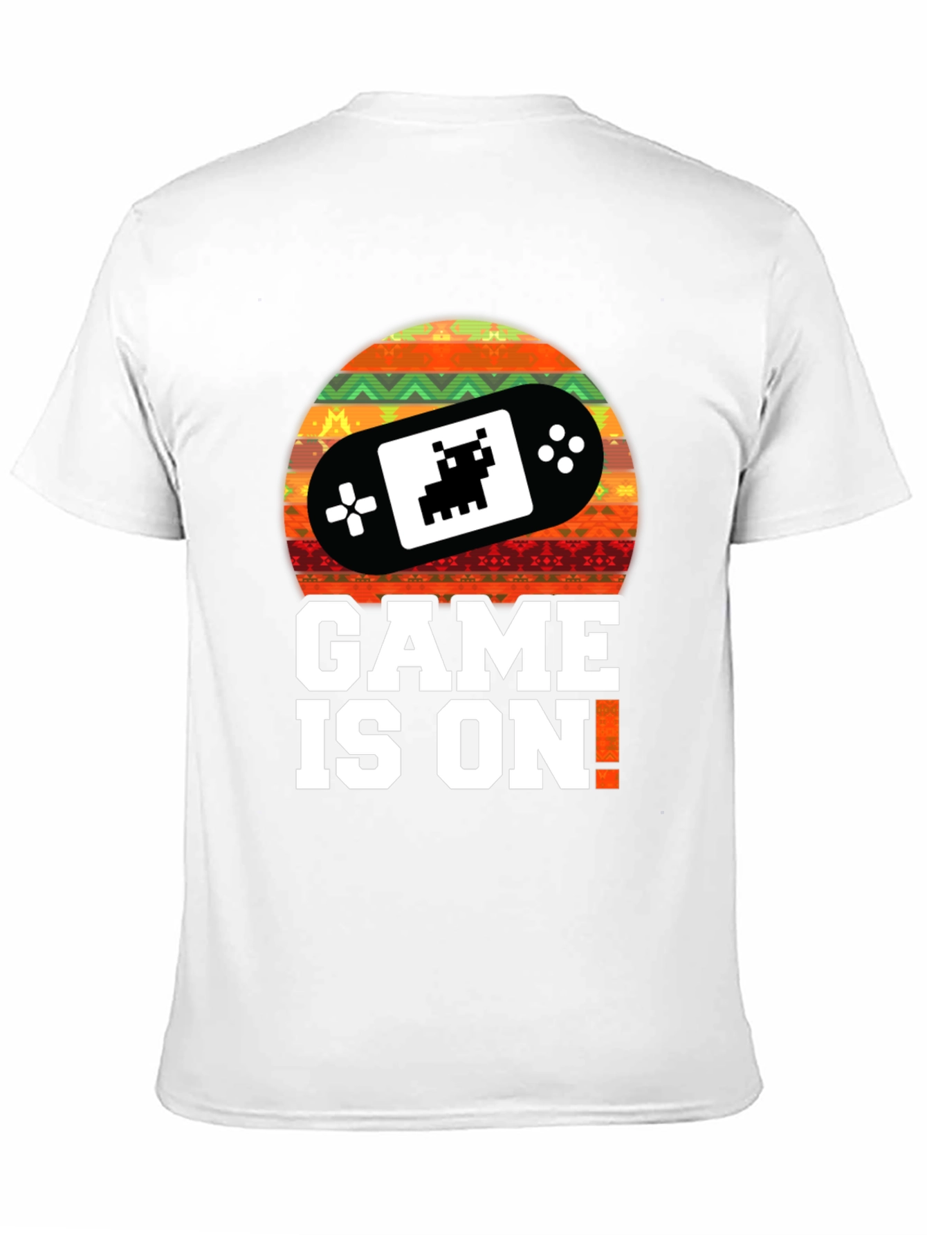 Game On! Retro Gamer T-Shirt - Black