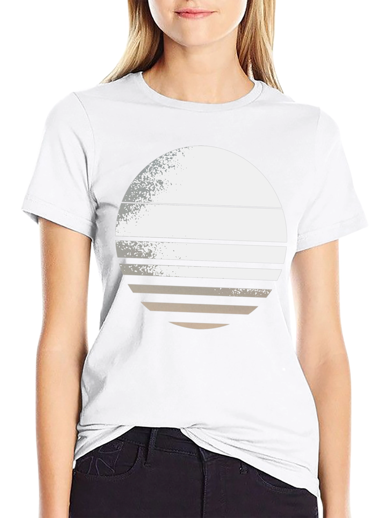 Retro Sunset Graphic T-Shirt - Modern Style