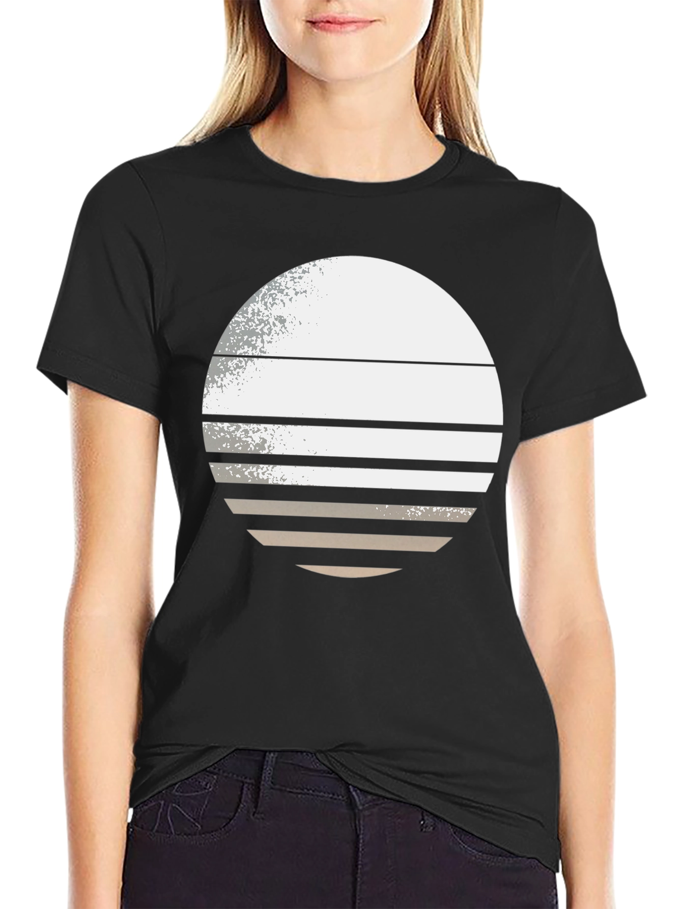 Retro Sunset Graphic T-Shirt - Modern Style