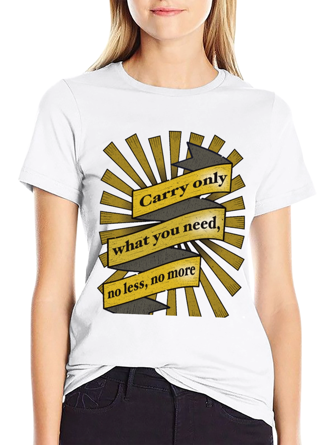 Carry Only What You Need Graphic Tee