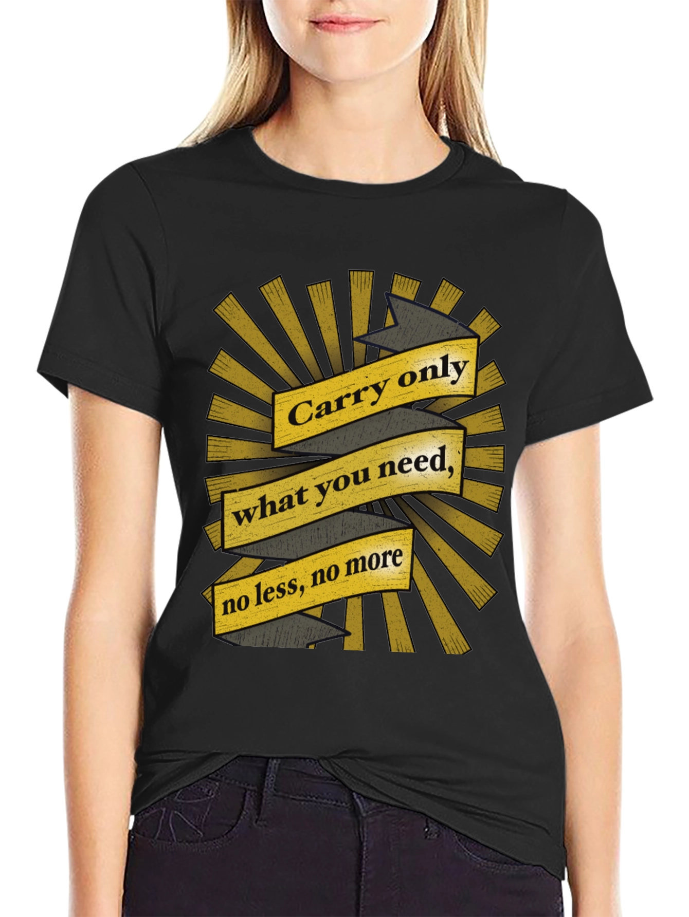 Carry Only What You Need Graphic Tee