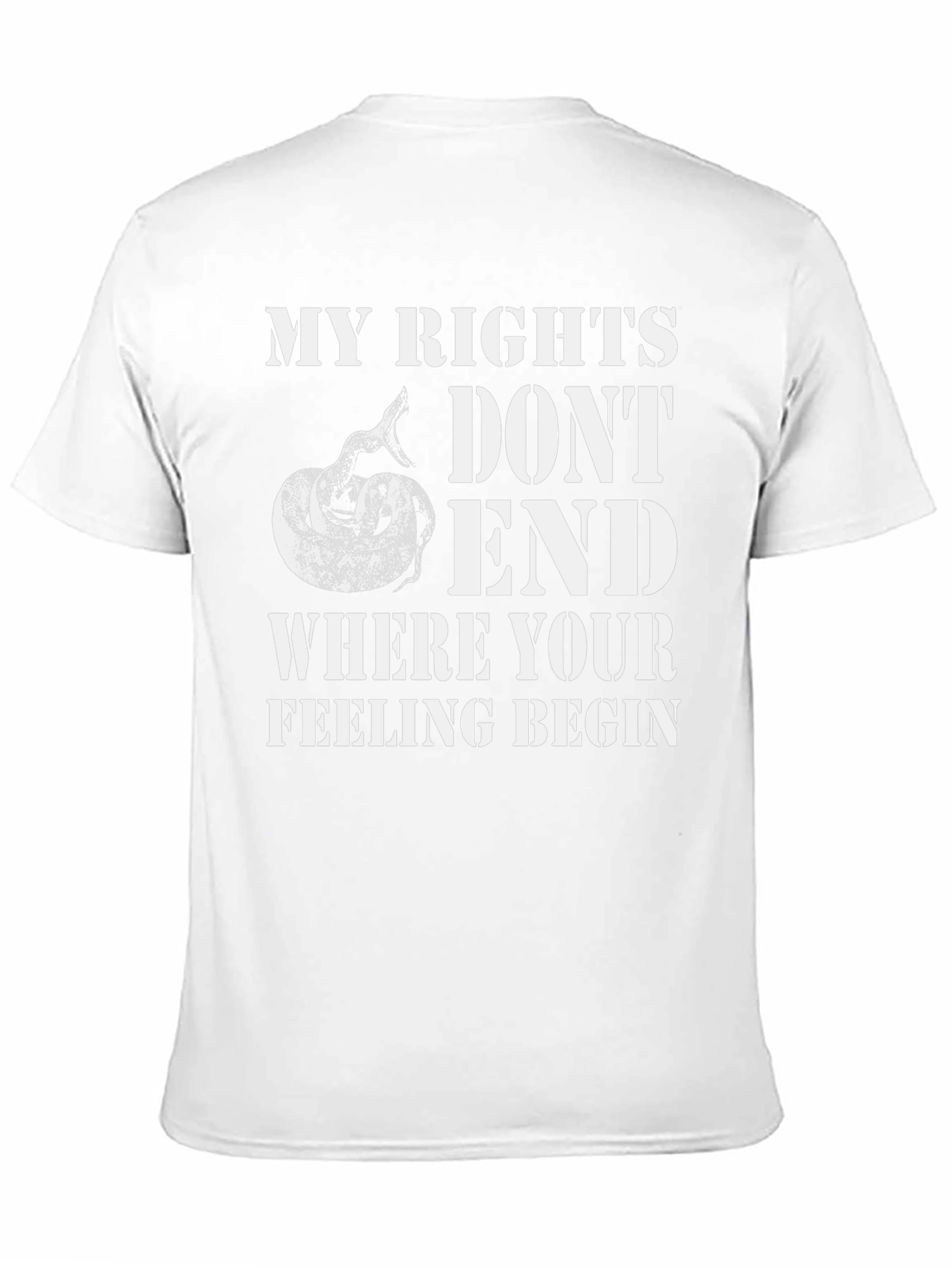 My Rights Dont End Graphic T-Shirt