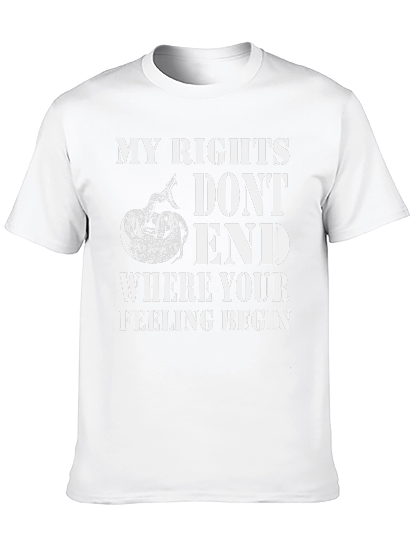 My Rights Dont End Graphic T-Shirt