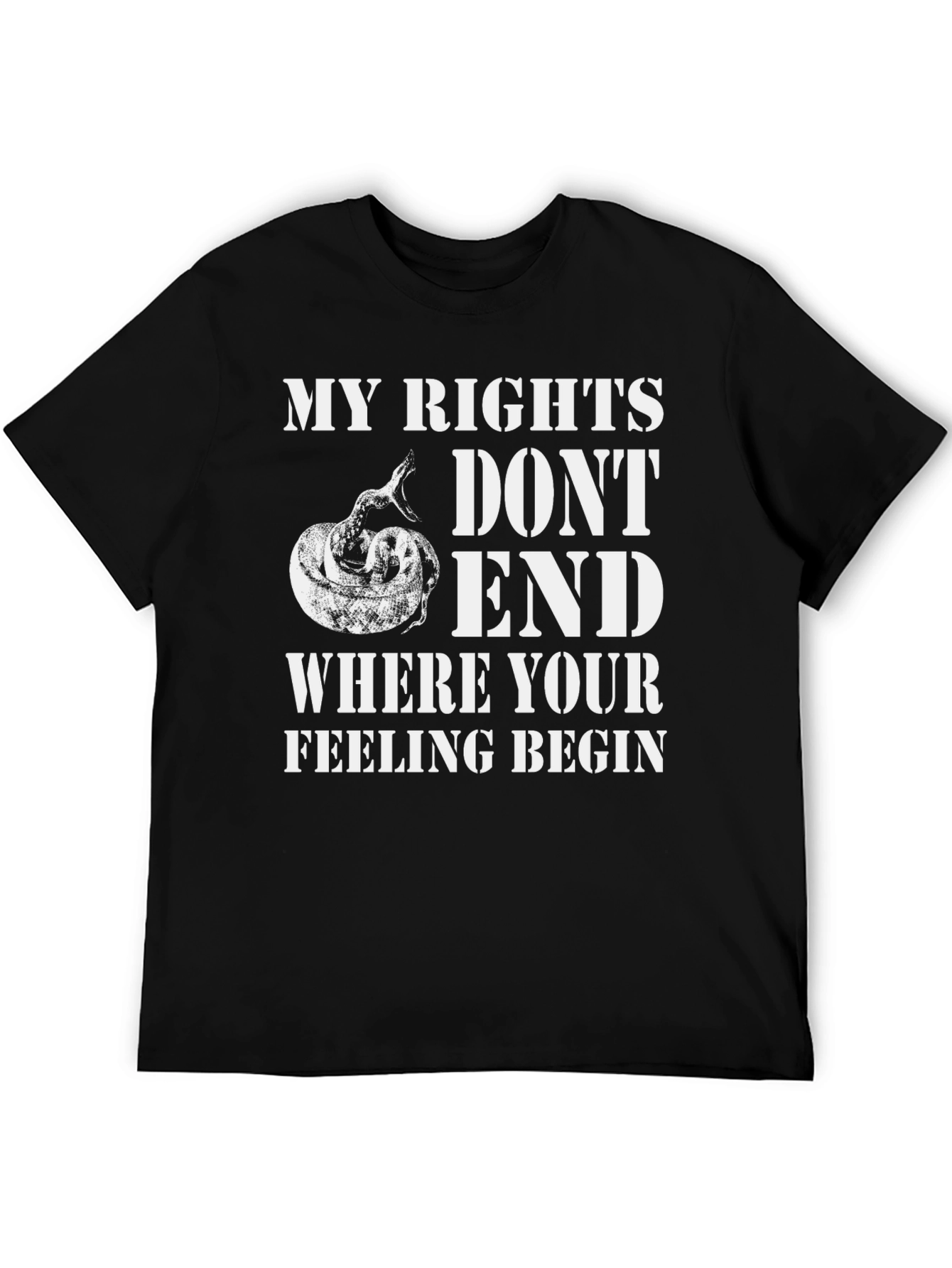 My Rights Dont End Graphic T-Shirt