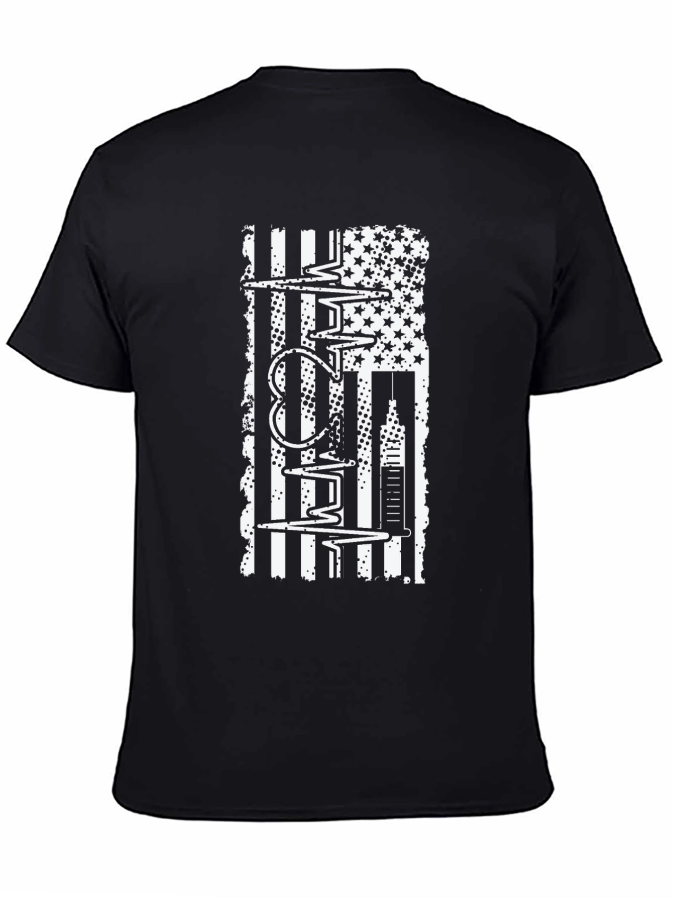Nurse American Flag T-Shirt
