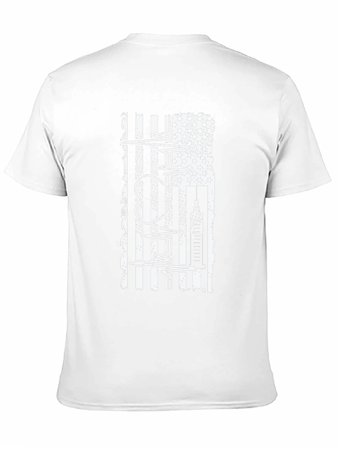 Nurse American Flag T-Shirt