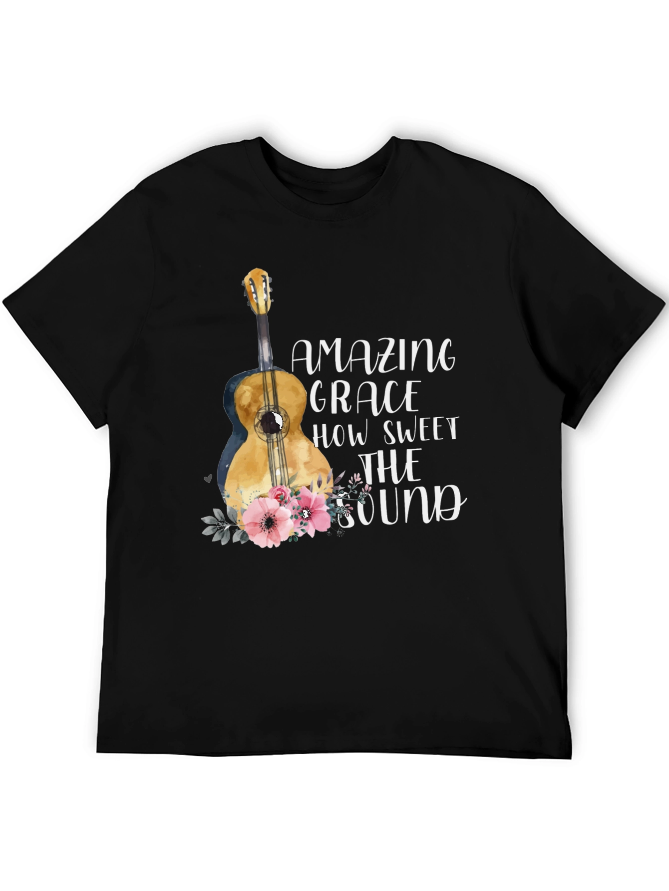 Amazing Grace Guitar Graphic Tee