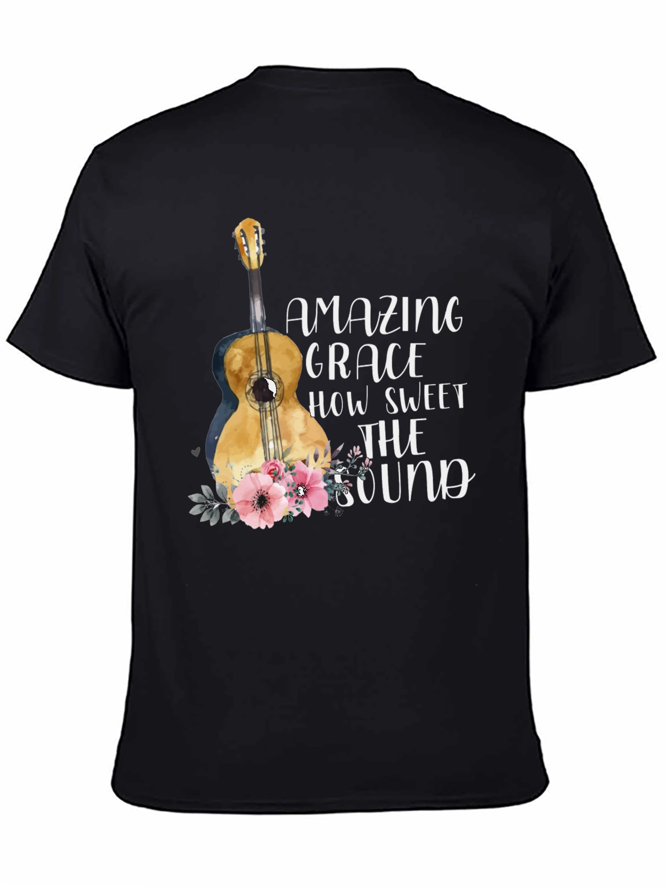 Amazing Grace Guitar Graphic Tee