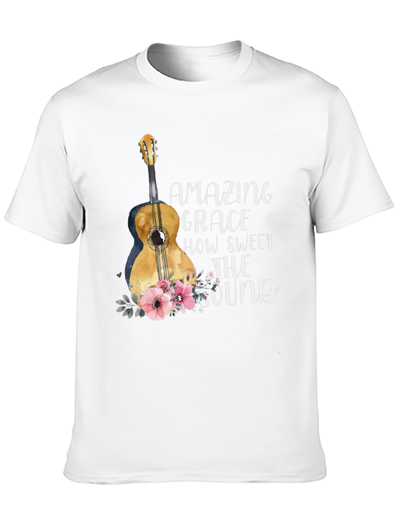 Amazing Grace Guitar Graphic Tee