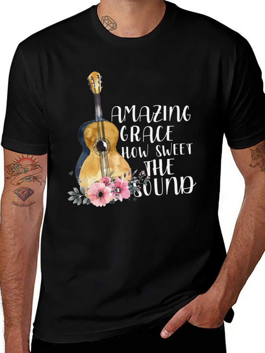 Amazing Grace Guitar Graphic Tee