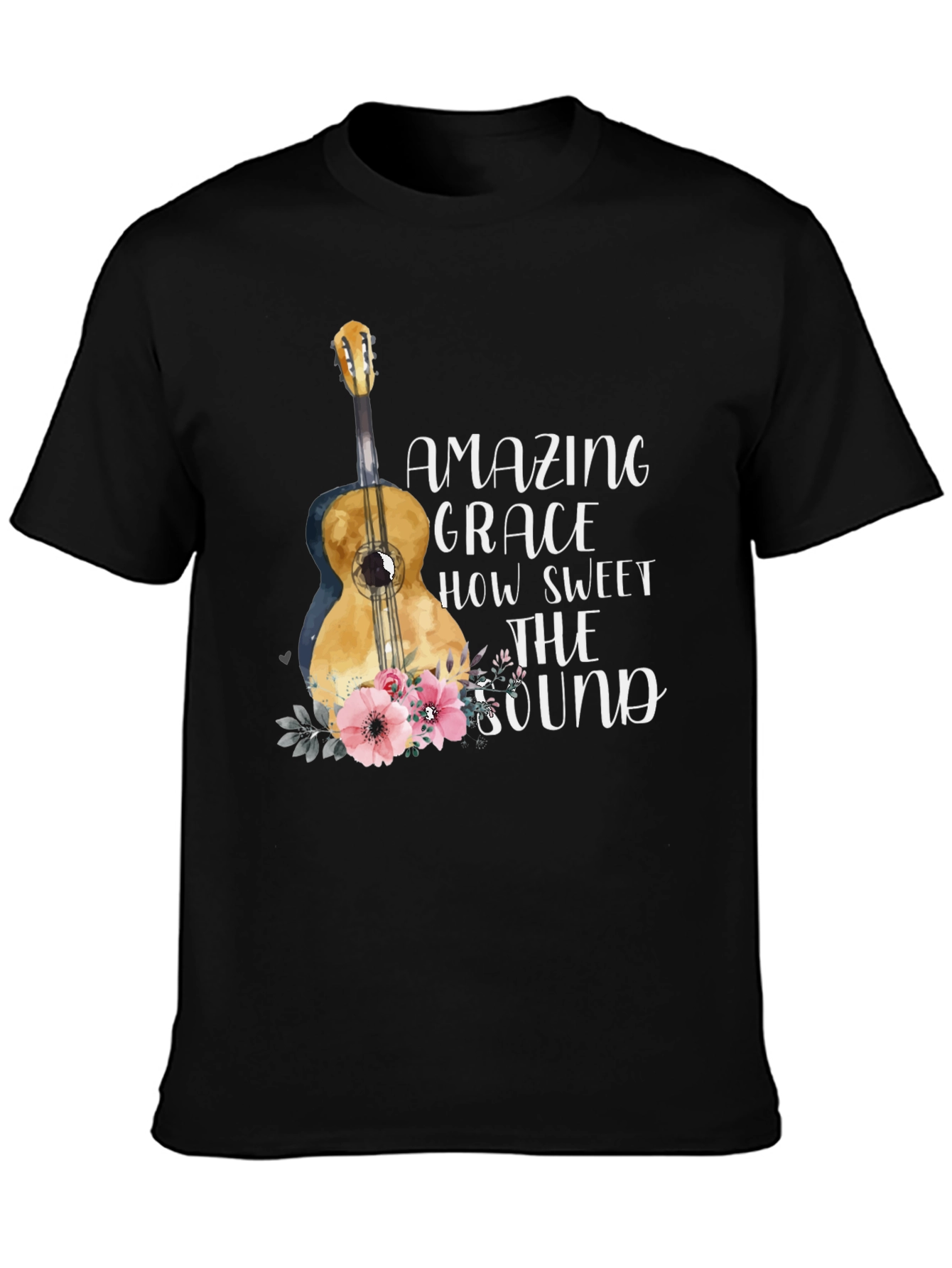 Amazing Grace Guitar Graphic Tee