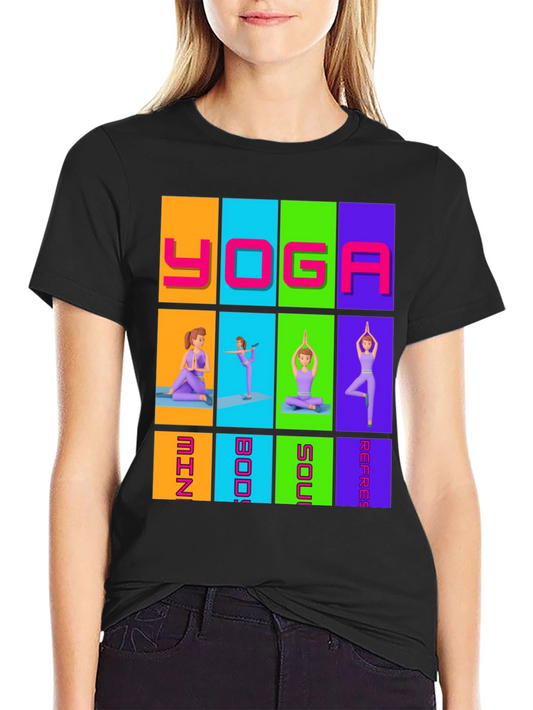 Yoga Mind Body Soul T-Shirt
