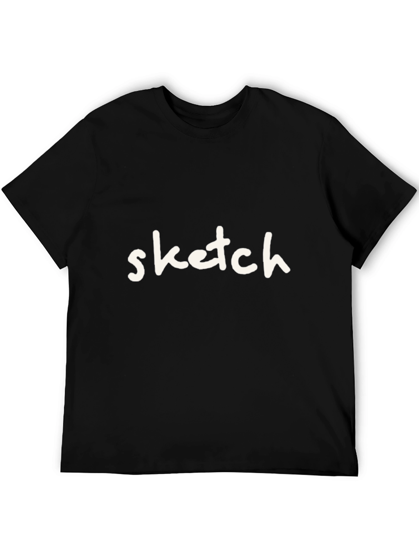 Sketch Graphic Tee - Modern Casual T-Shirt