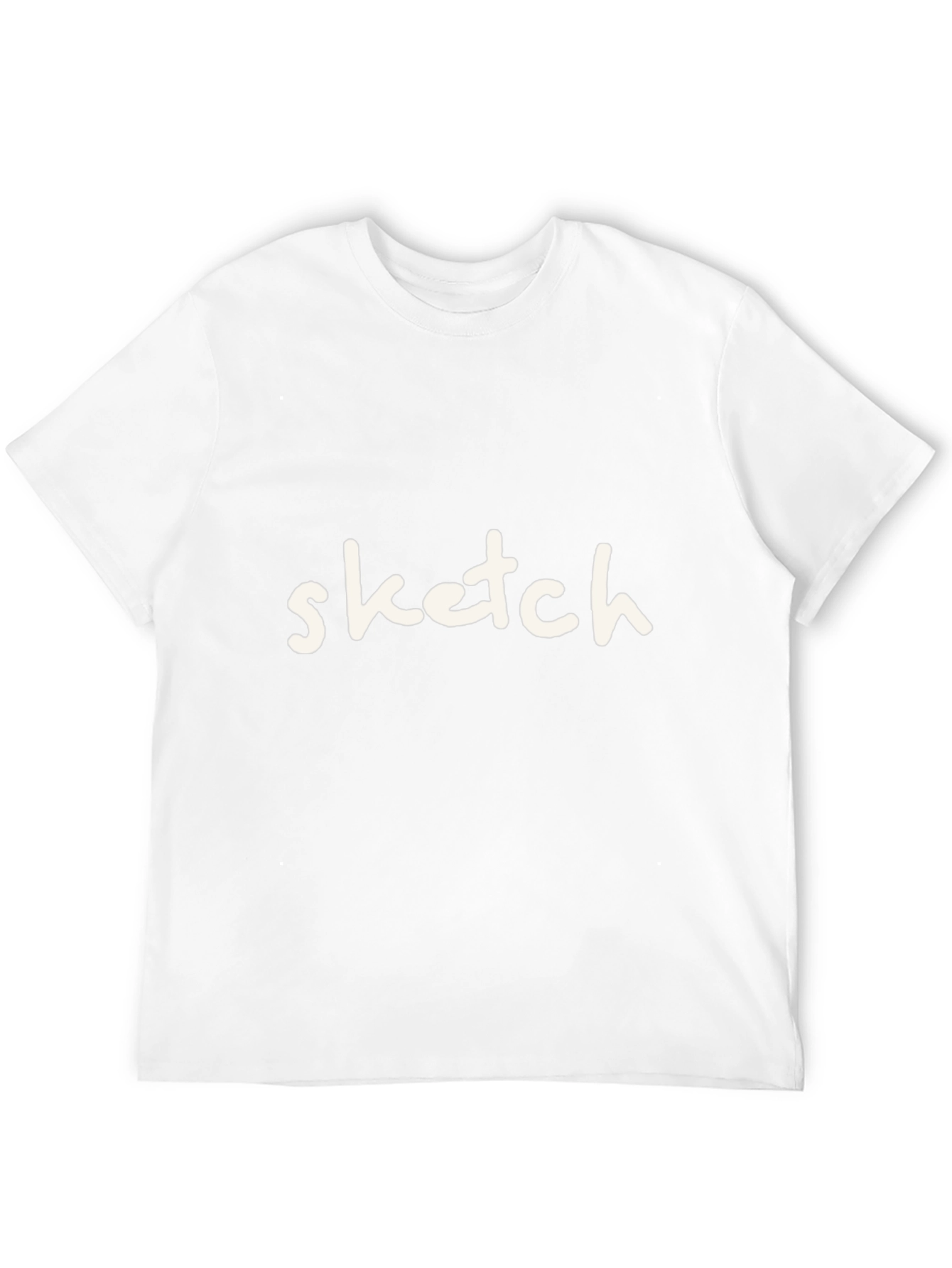 Sketch Graphic Tee - Modern Casual T-Shirt