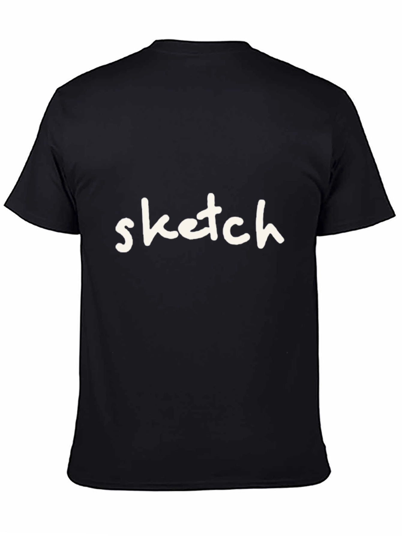 Sketch Graphic Tee - Modern Casual T-Shirt