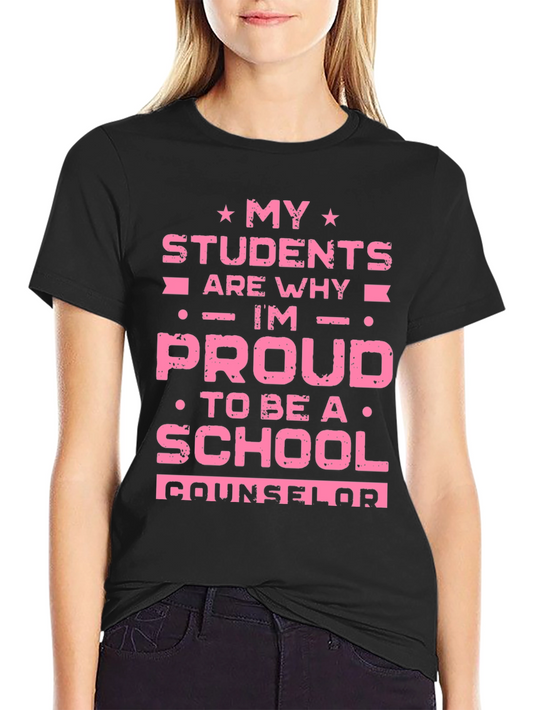 Proud School Counselor T-Shirt