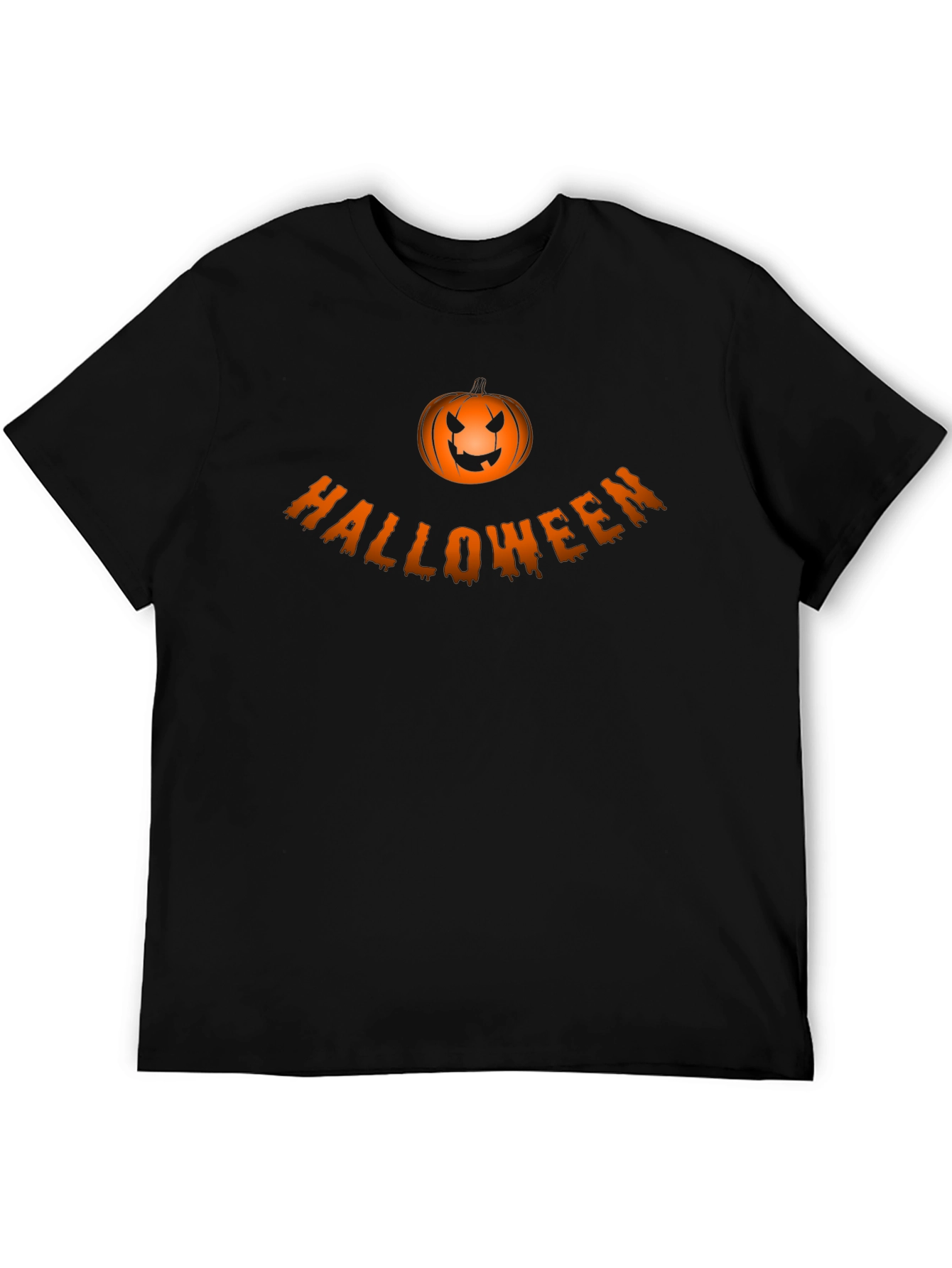 Halloween Pumpkin Graphic T-Shirt