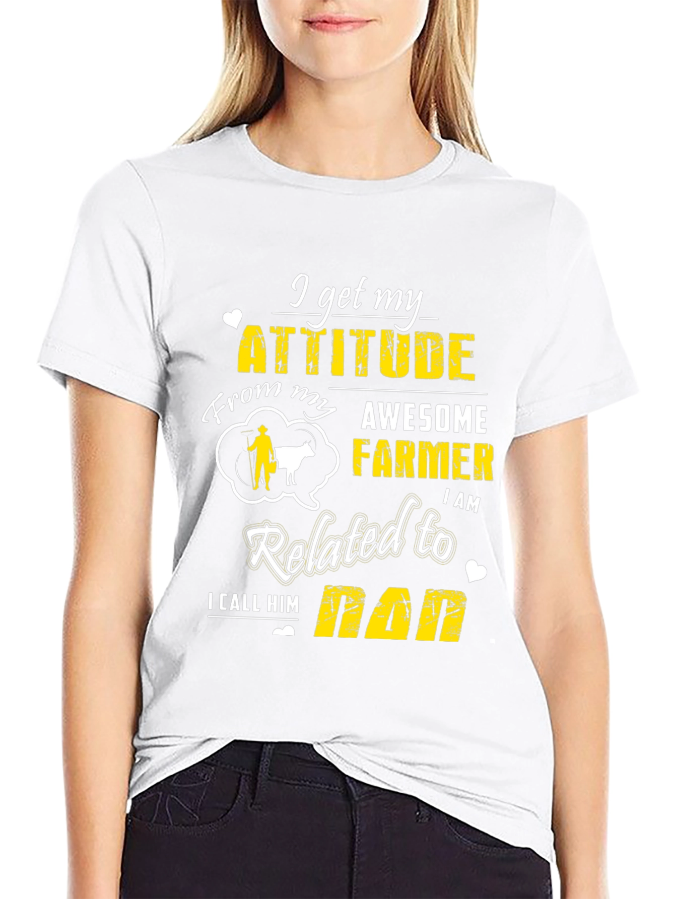 Awesome Farmer Dad T-Shirt